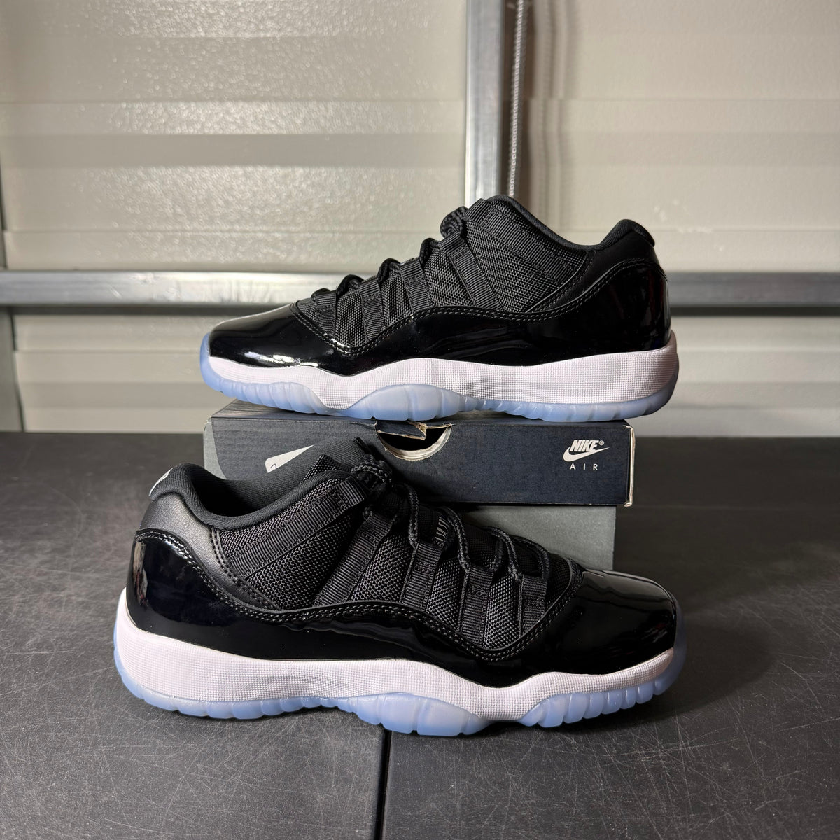 Size 7Y - AJ 11 Low Space Jam
