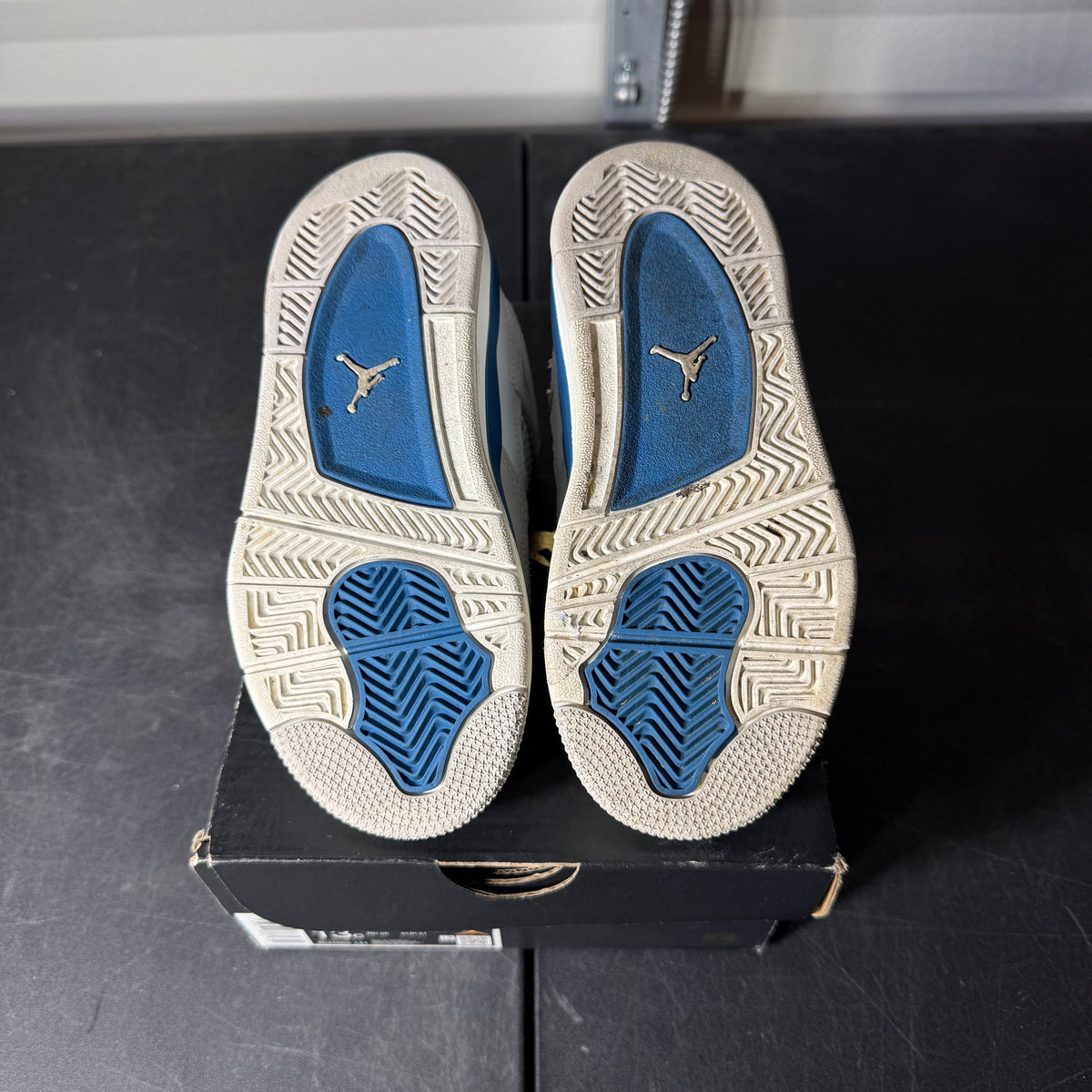 Size 13C - AJ 4 Military Blue