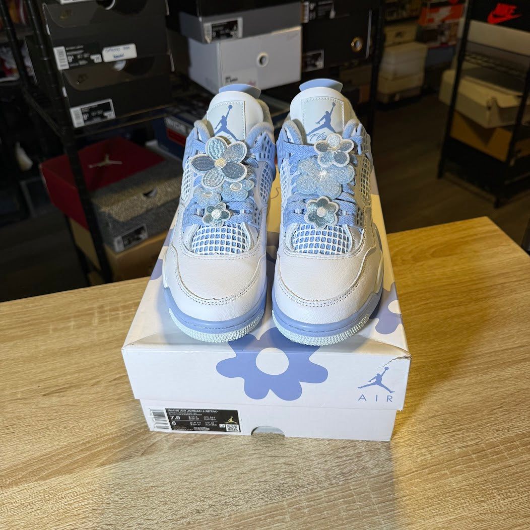 Size 6 - AJ 4 Forget Me Not