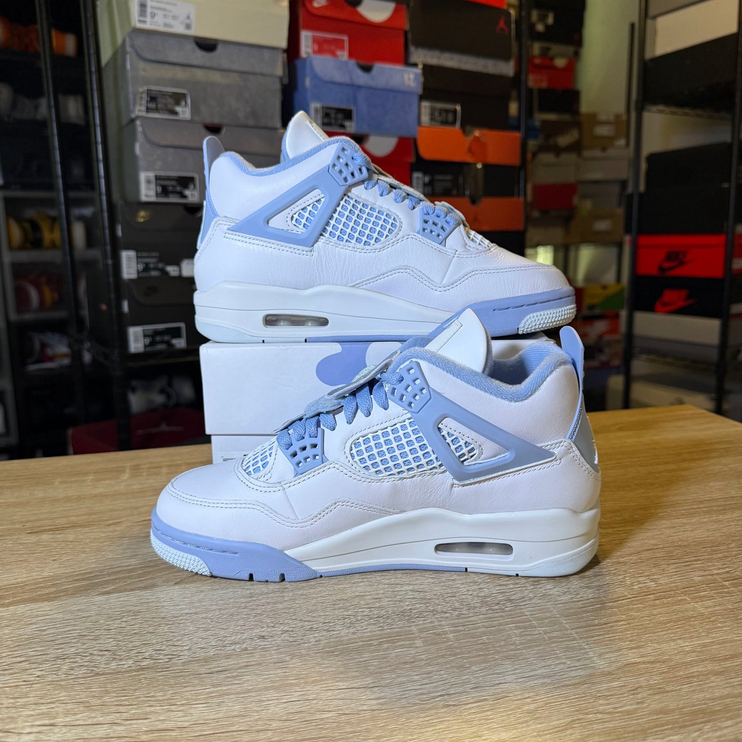 Size 6 - AJ 4 Forget Me Not