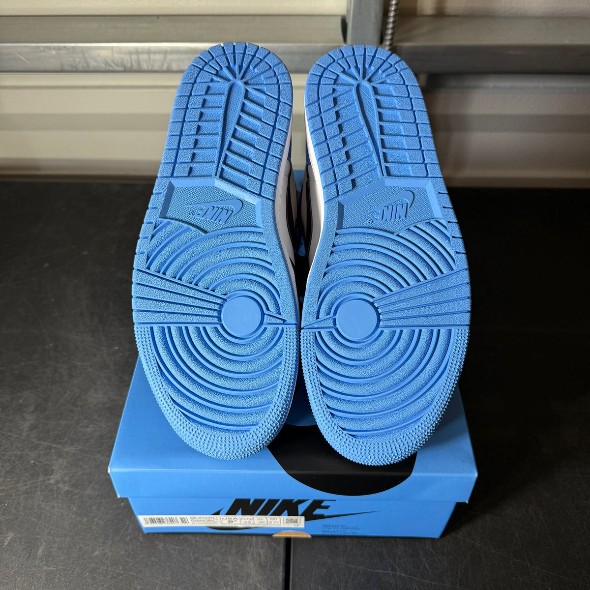 Size 9.5 - AJ 1 UNC Toe