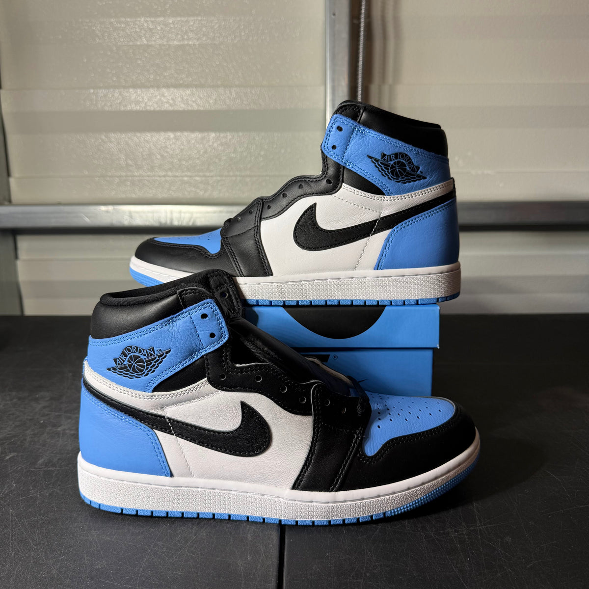 Size 9.5 - AJ 1 UNC Toe
