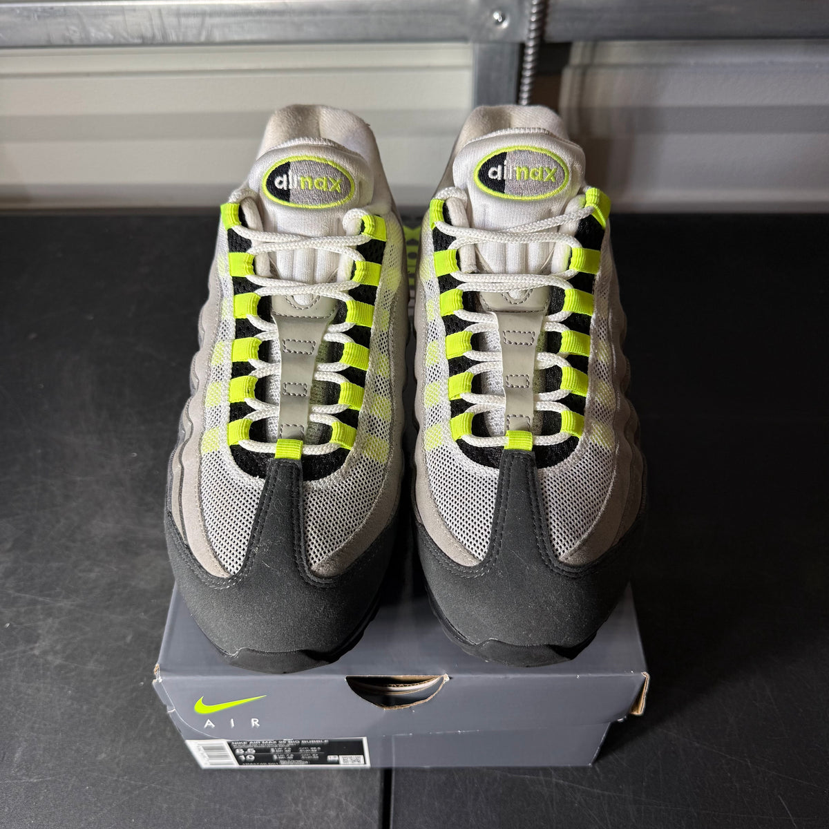 Size 8.5 - Air Max 95 Big Bubble Neon