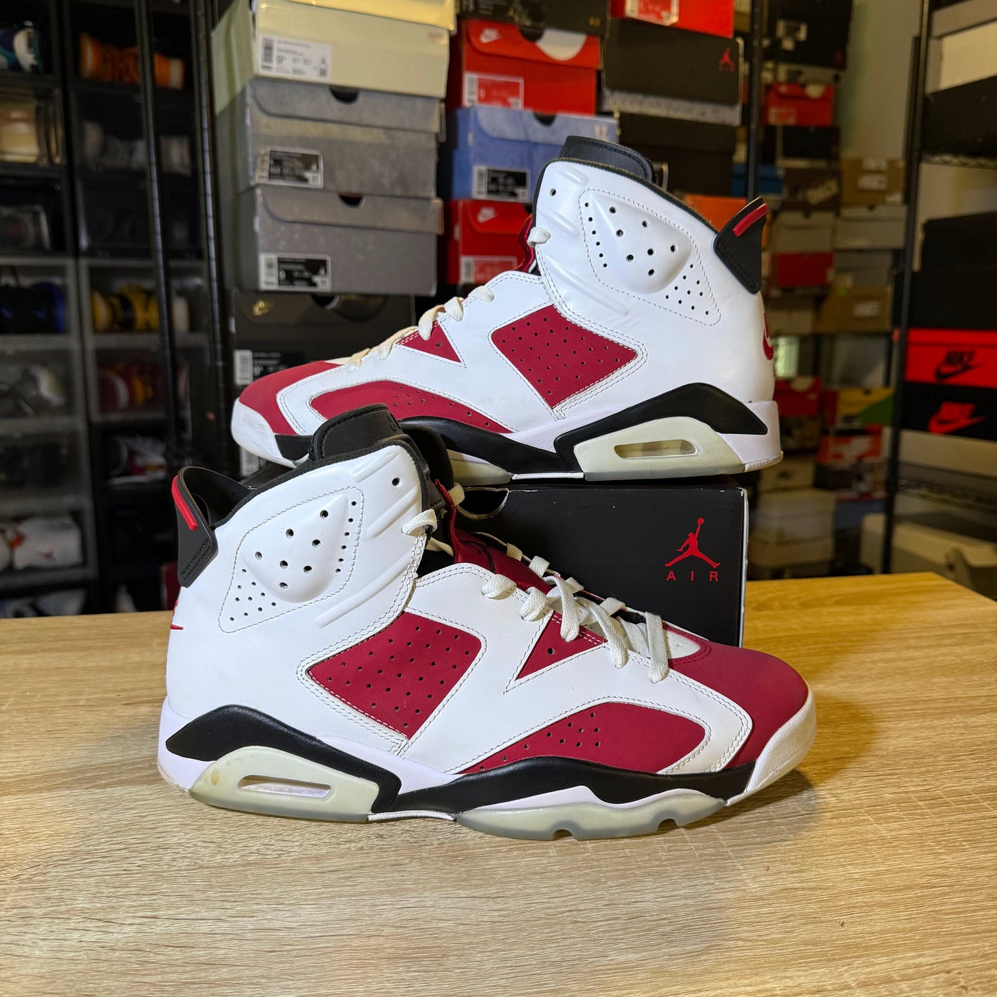 Size 12 - AJ 6 Carmine