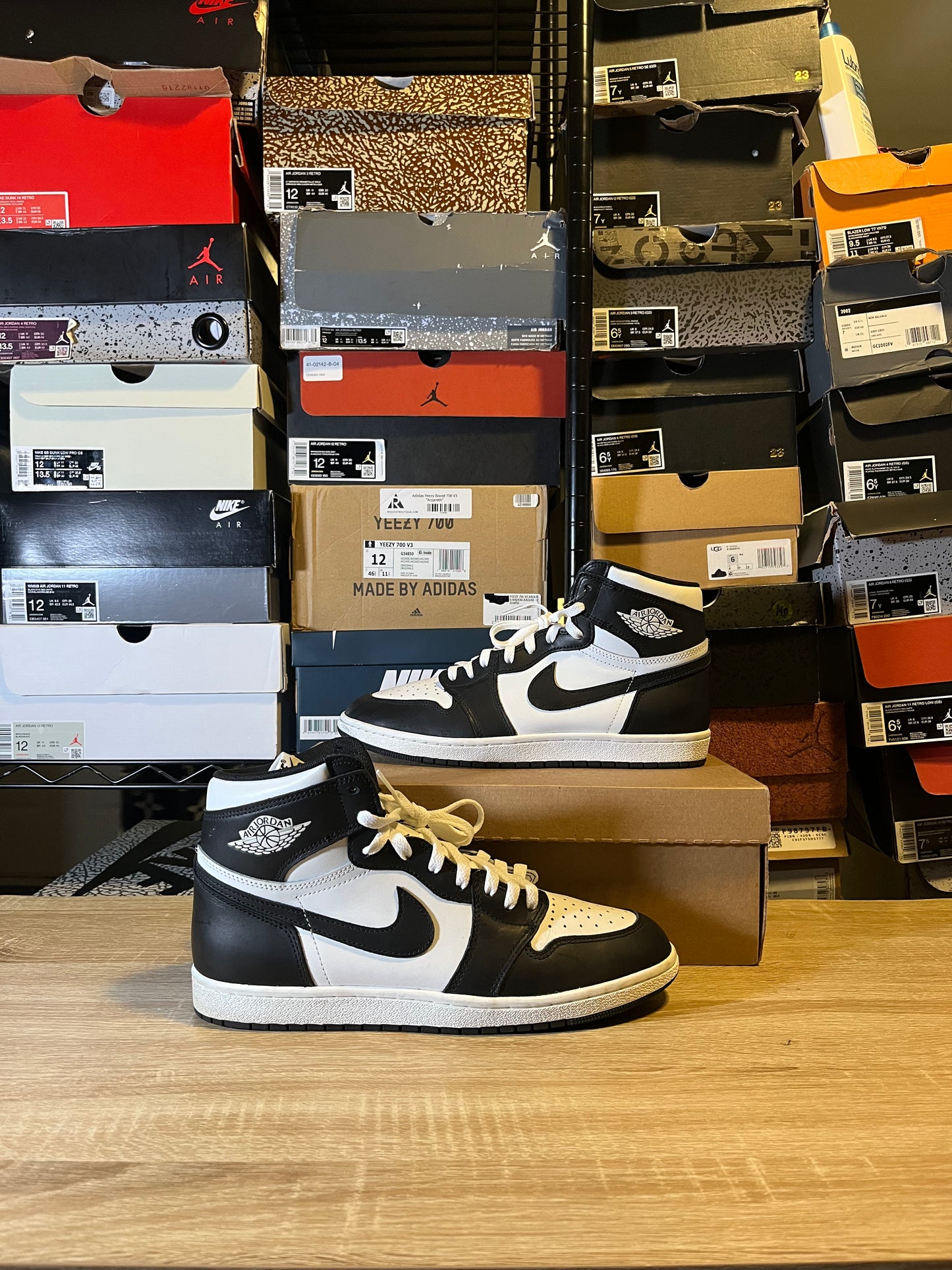 Size 11 – AJ 1 ’85 Black White