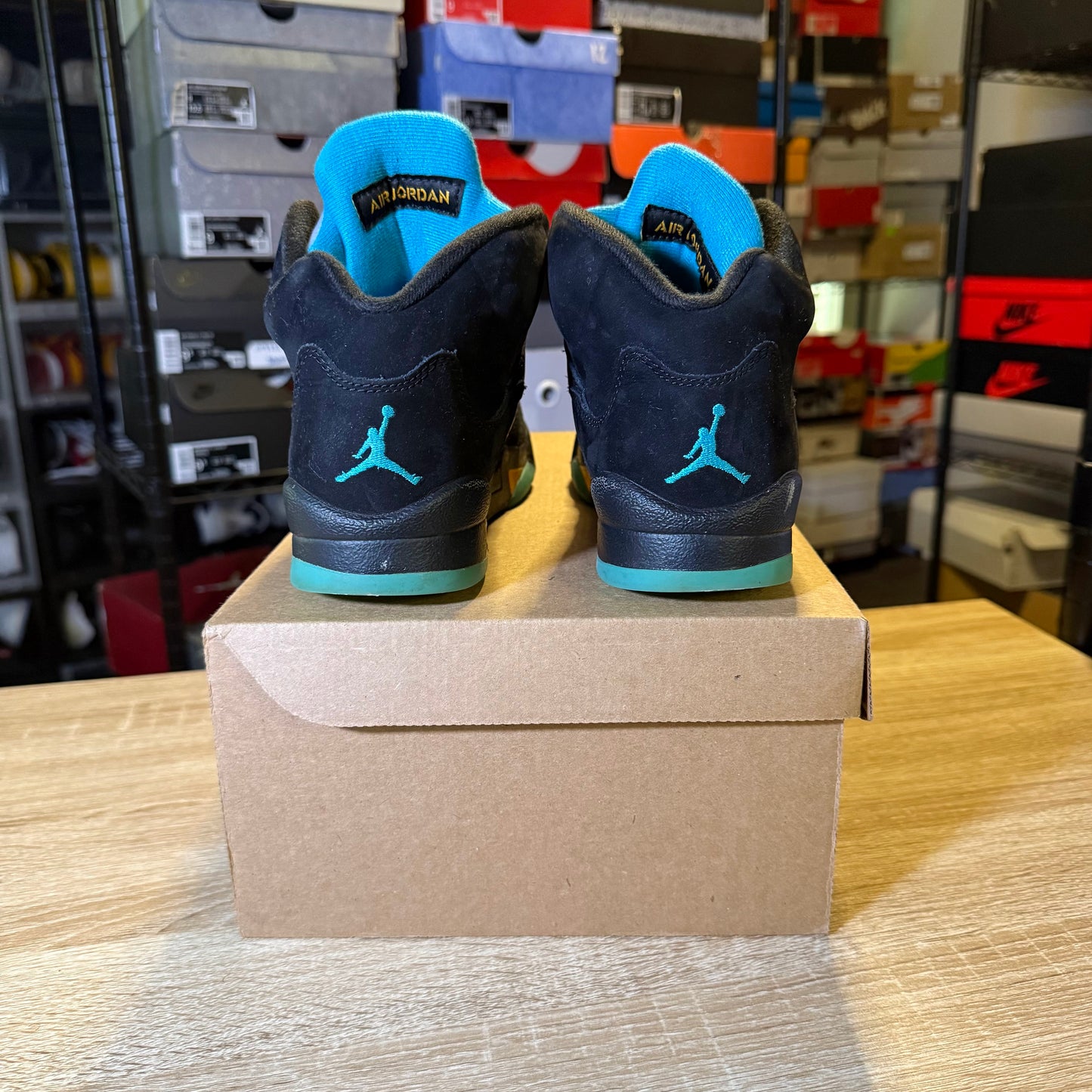 Size 6 - AJ 5 Aqua