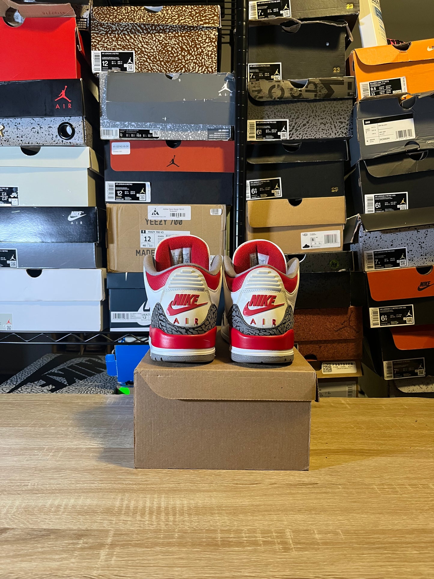 Size 10 – AJ 3 Fire Red