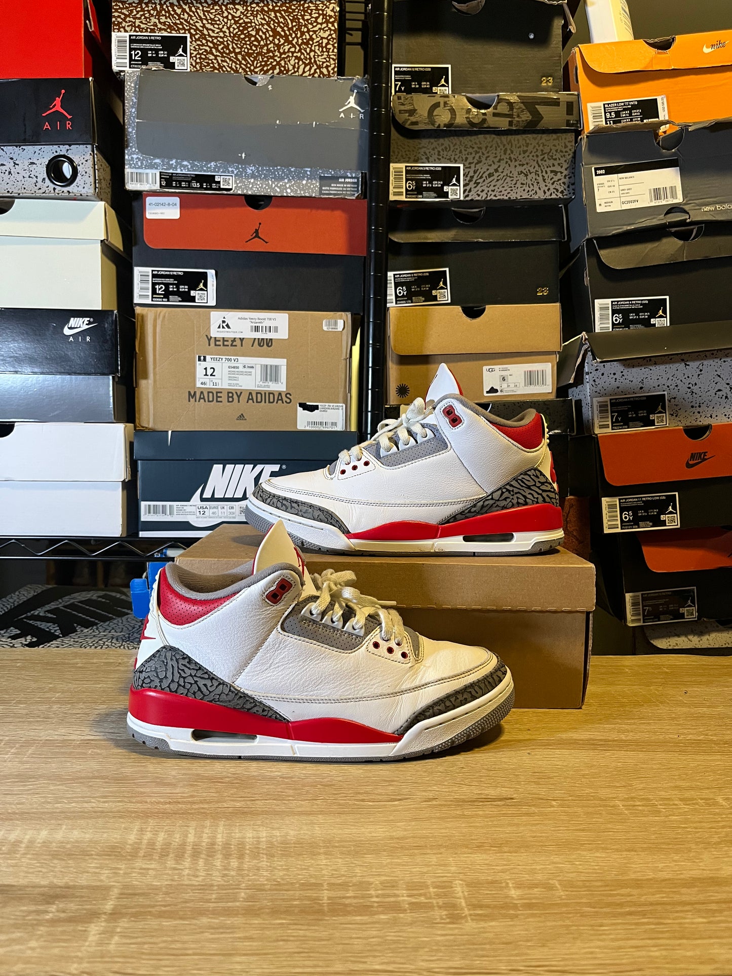 Size 10 – AJ 3 Fire Red
