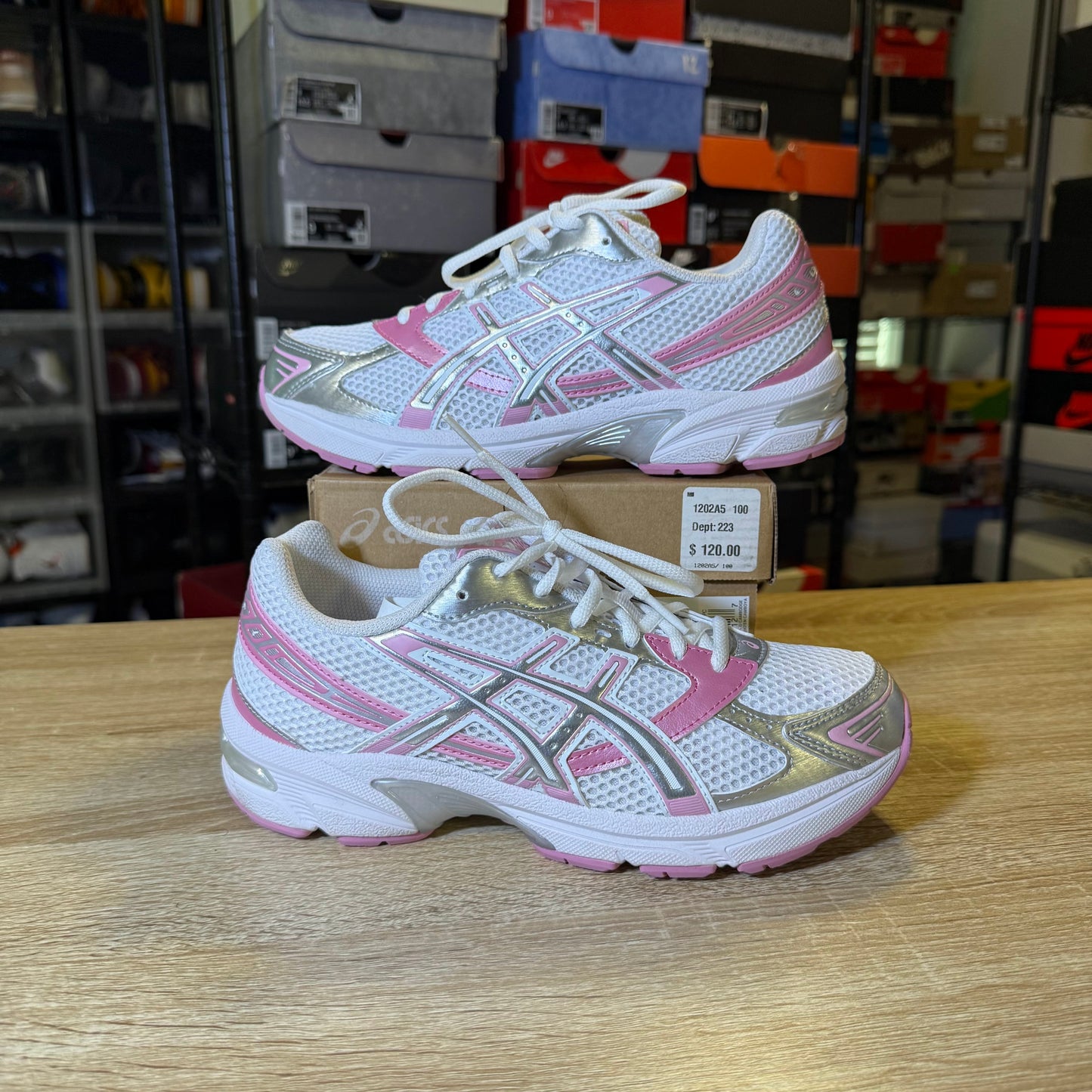 Size 6 - ASICS 1130 Cream Pink