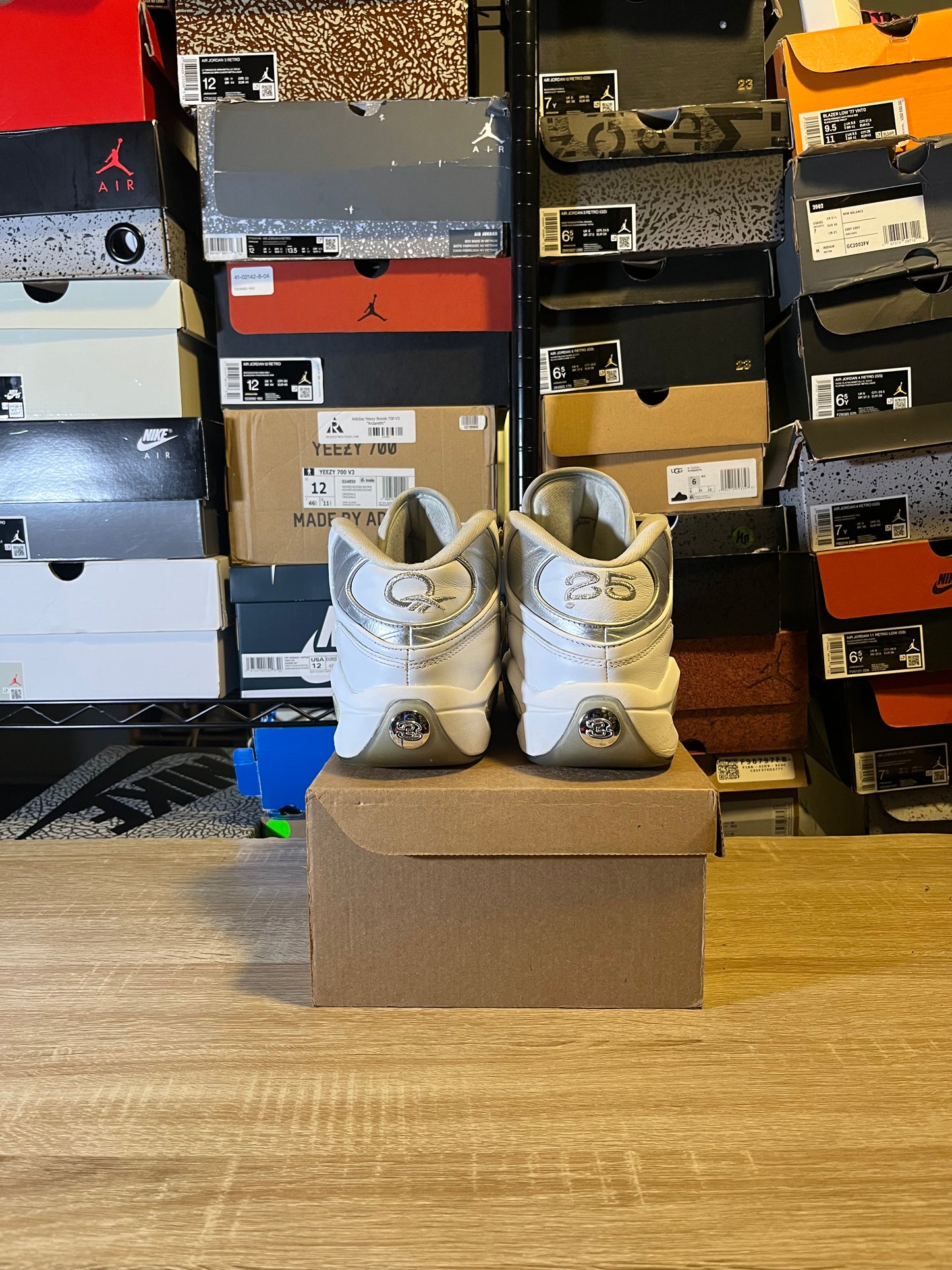 Size 10 - Reebok Question Mid 25th Anniversary