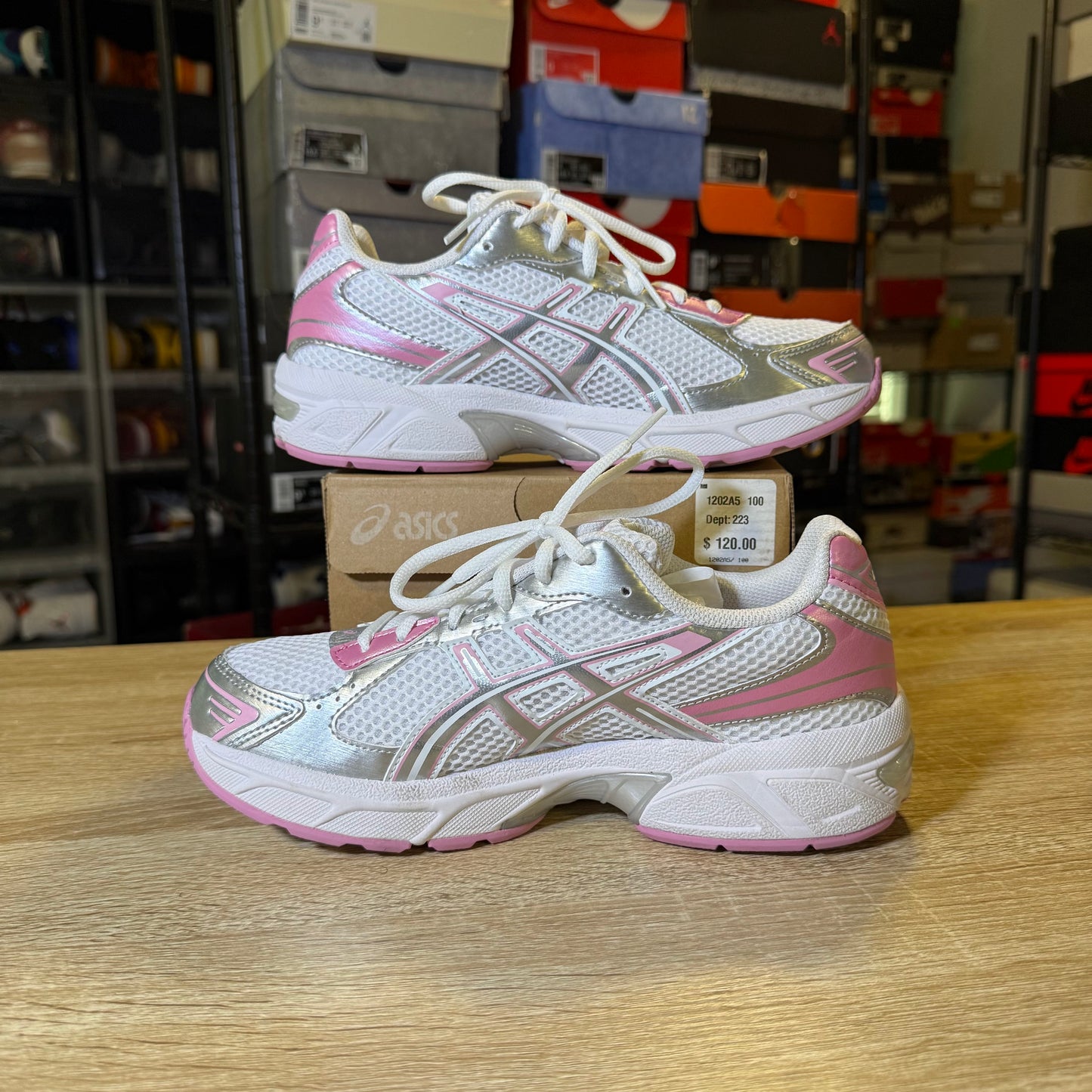 Size 6 - ASICS 1130 Cream Pink