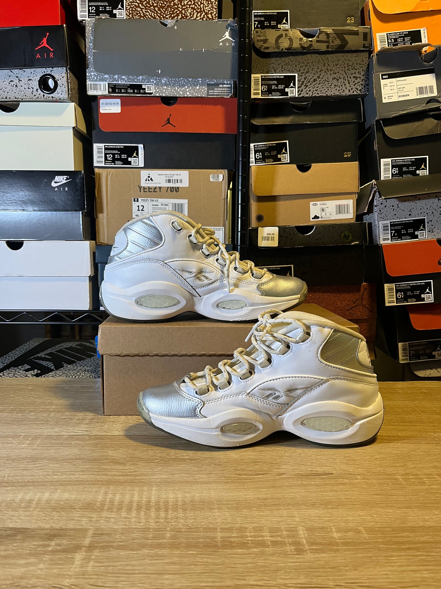 Size 10 - Reebok Question Mid 25th Anniversary