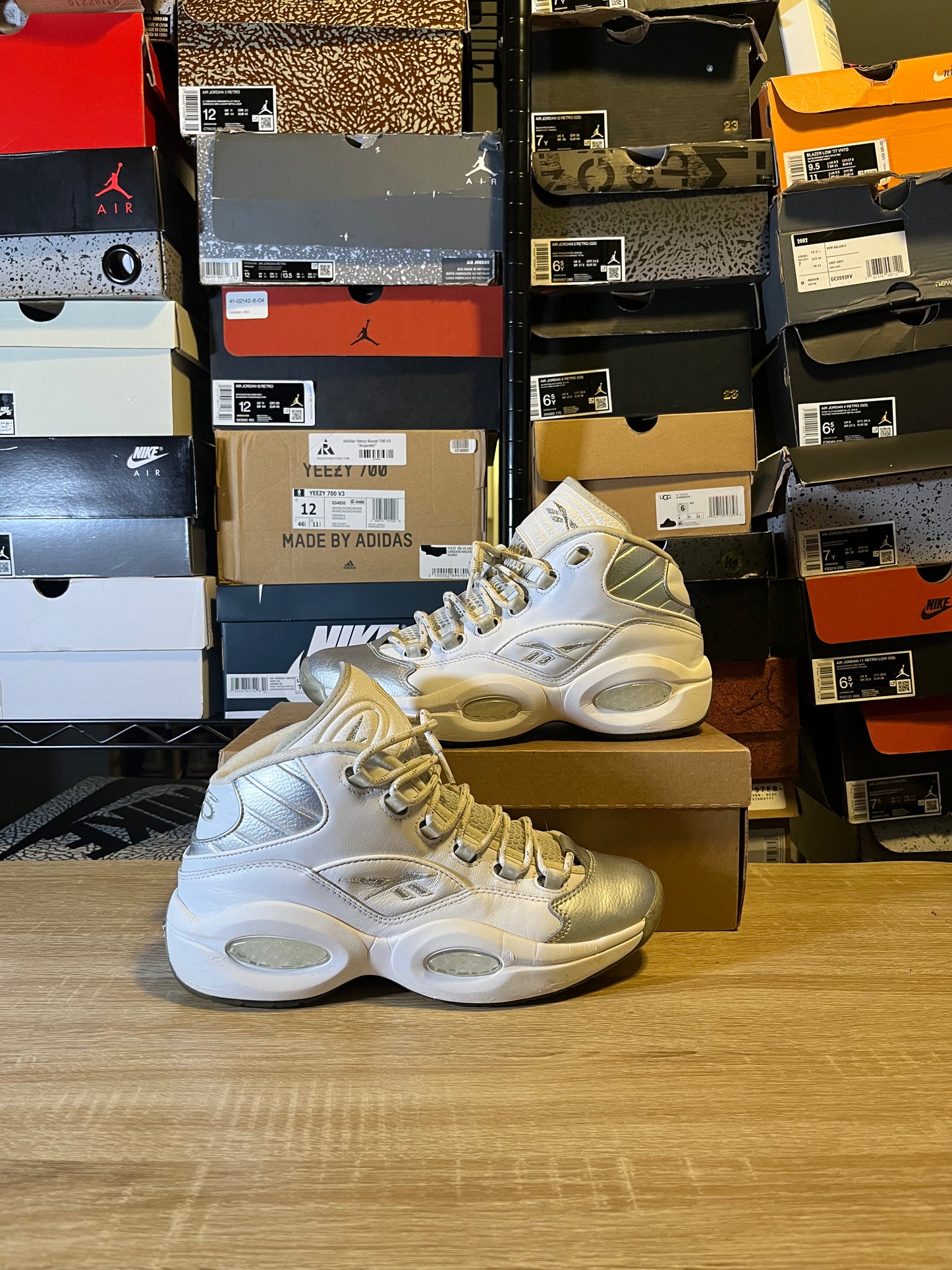 Size 10 - Reebok Question Mid 25th Anniversary