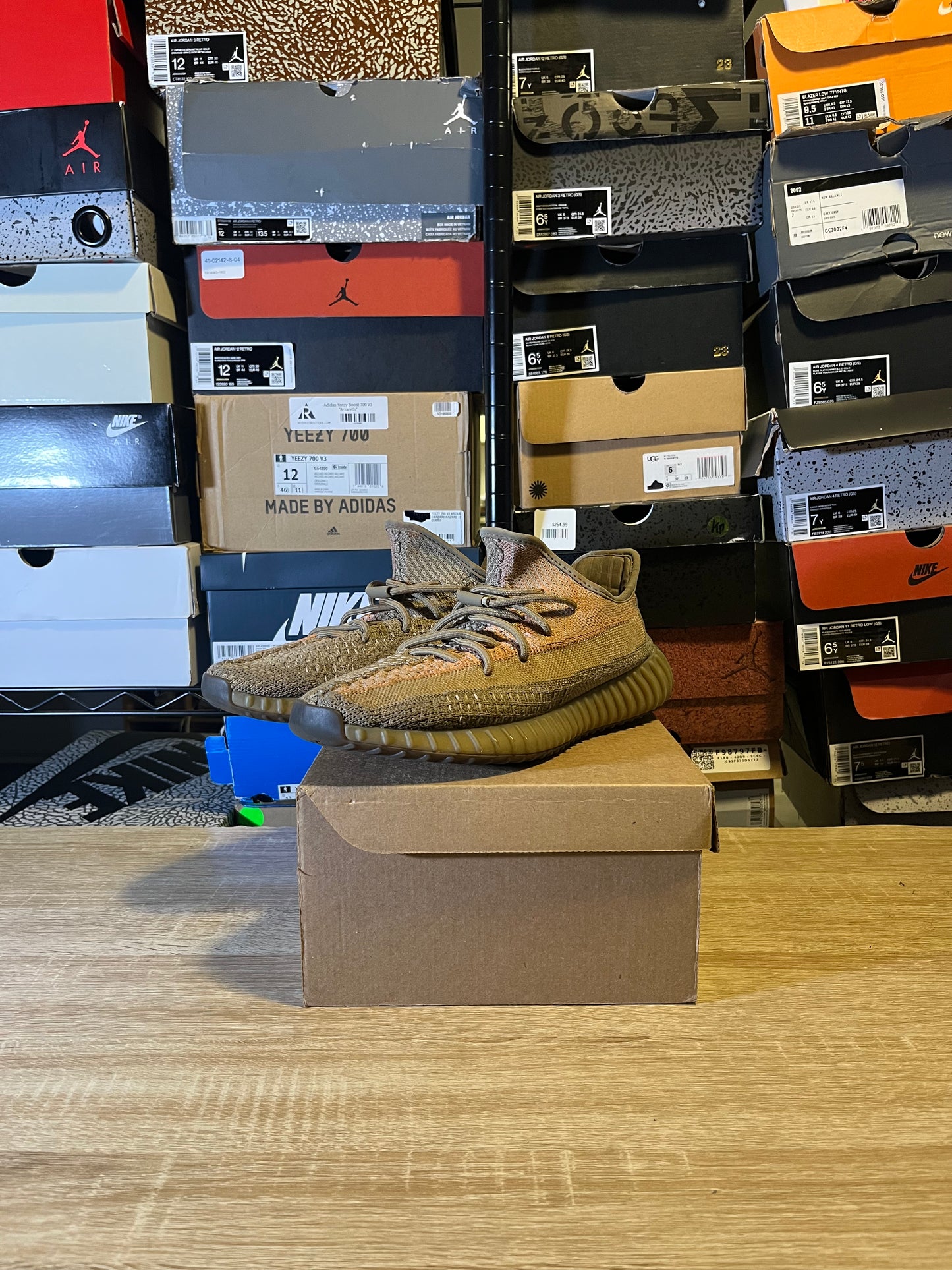 Size 9.5 – YZY 350 Sand Taupe