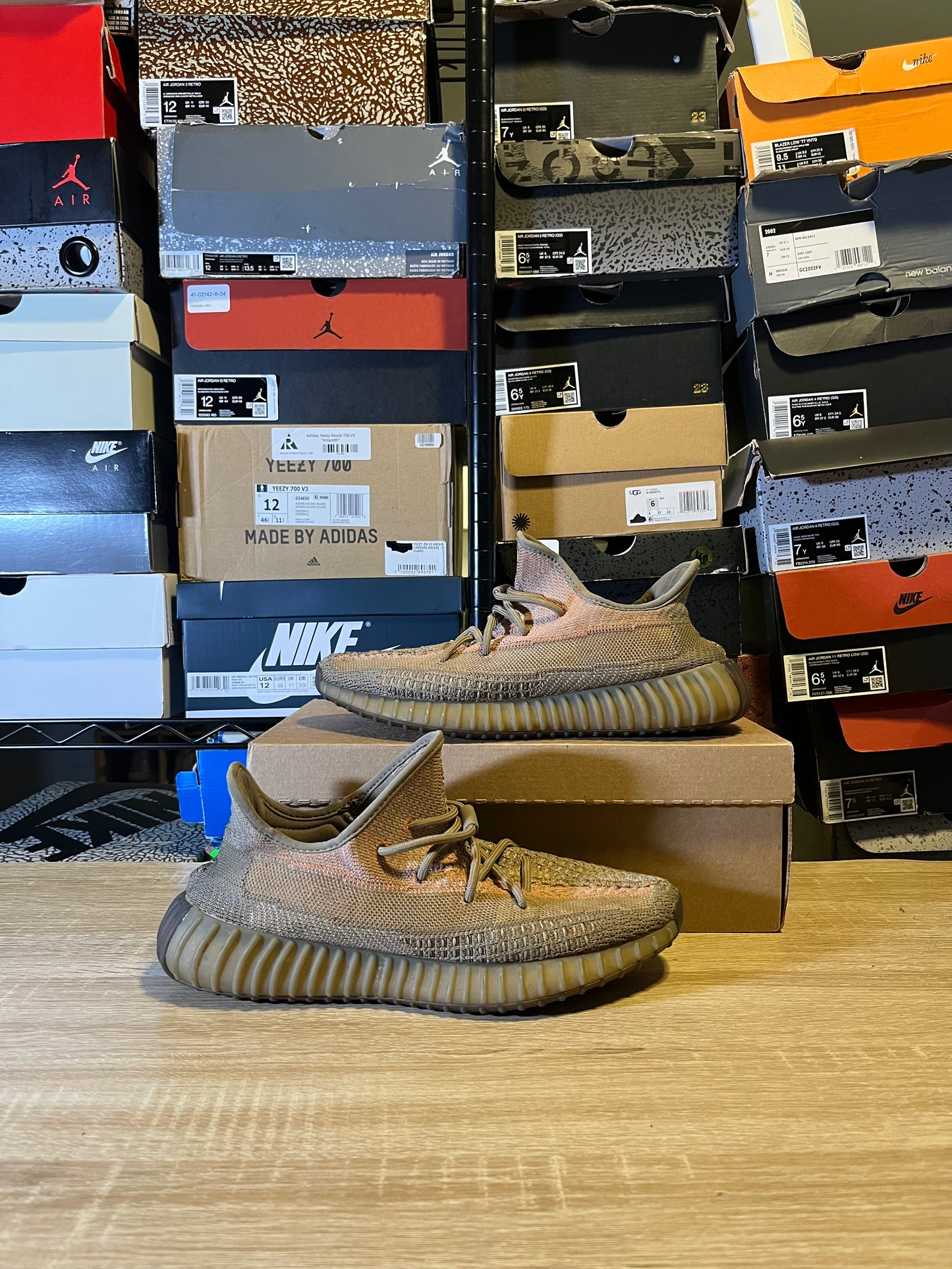 Size 9.5 – YZY 350 Sand Taupe