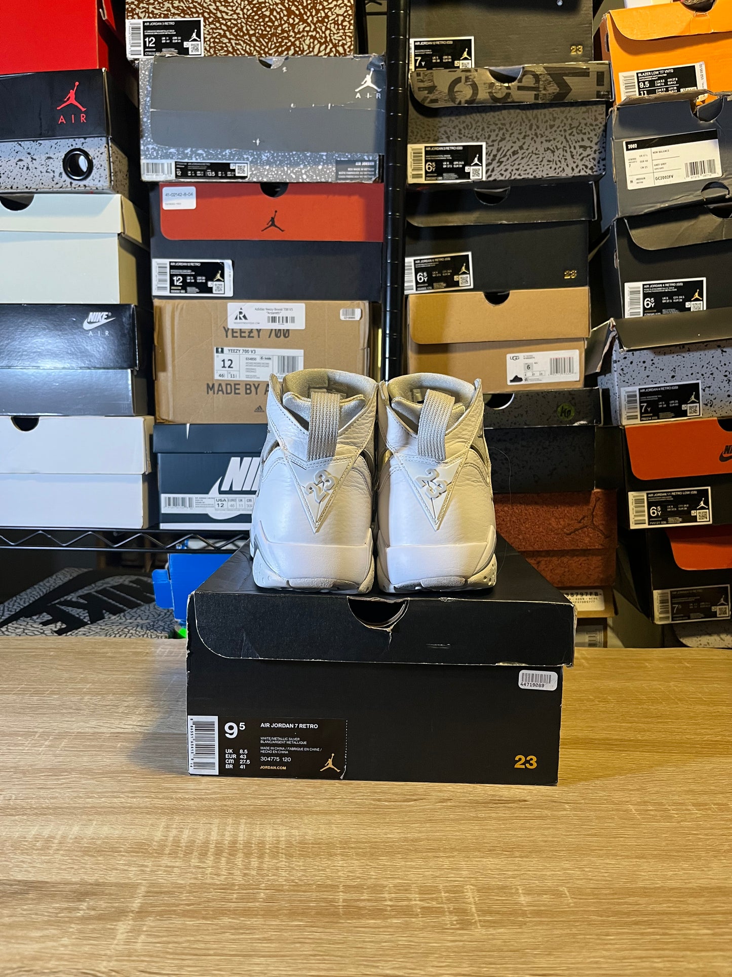 Size 9.5 - AJ 7 Pure Money