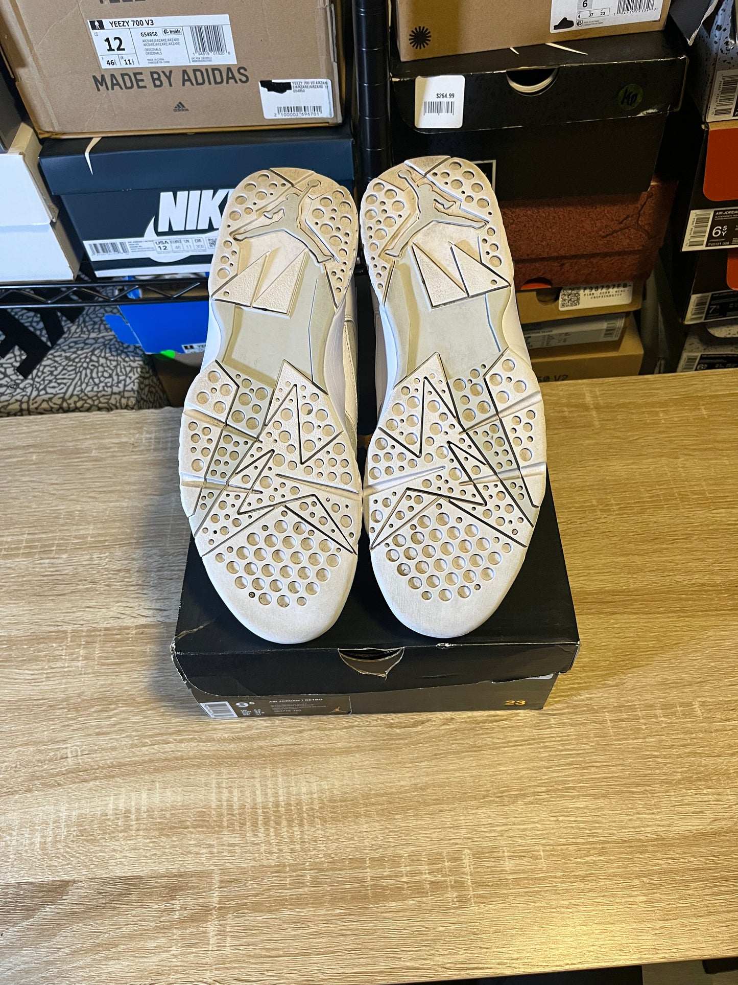 Size 9.5 - AJ 7 Pure Money