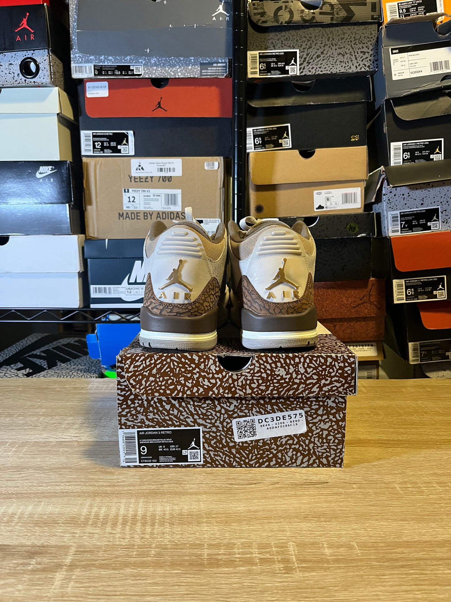 Size 9 - AJ 3 Palomino