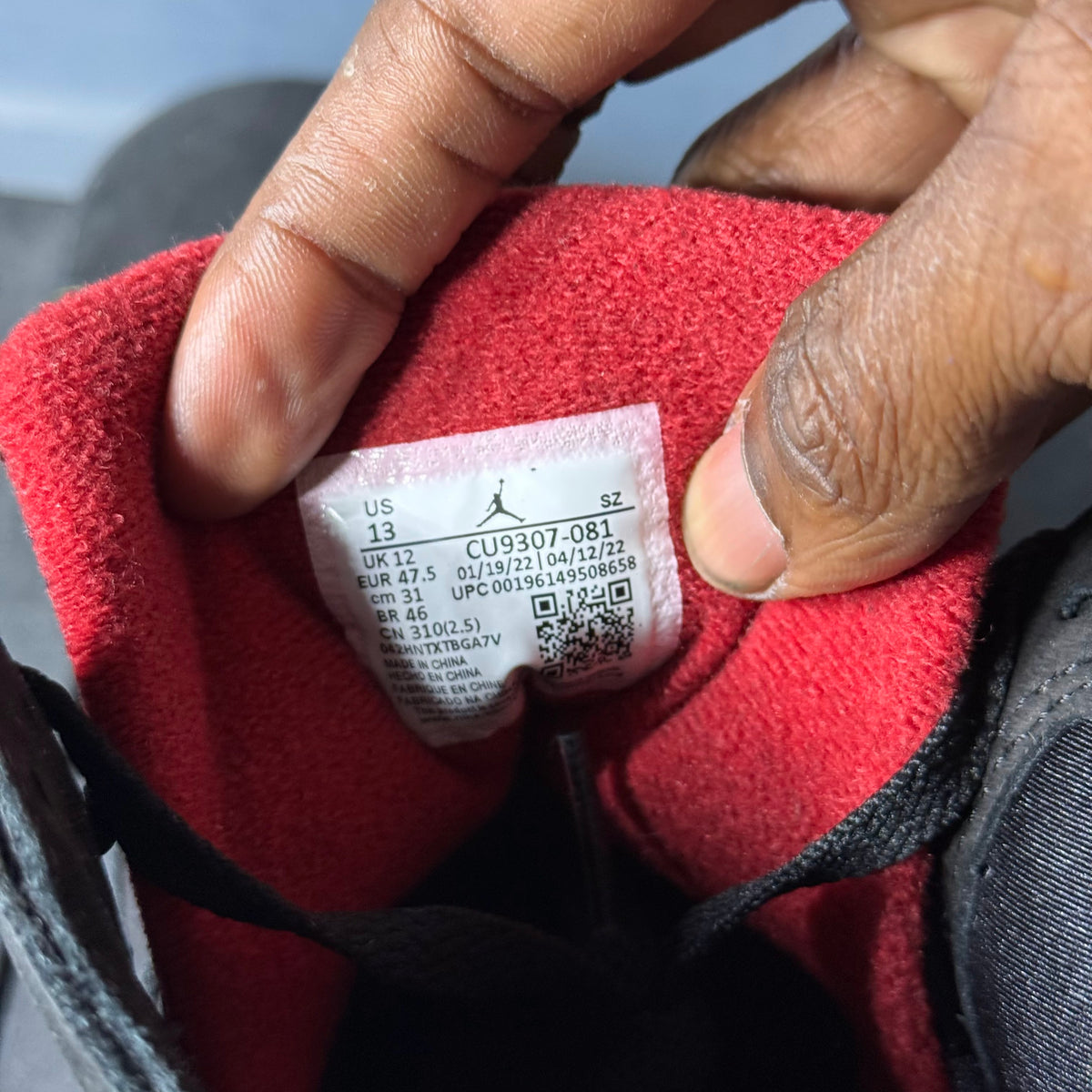 Size 13 - AJ 7 Citrus