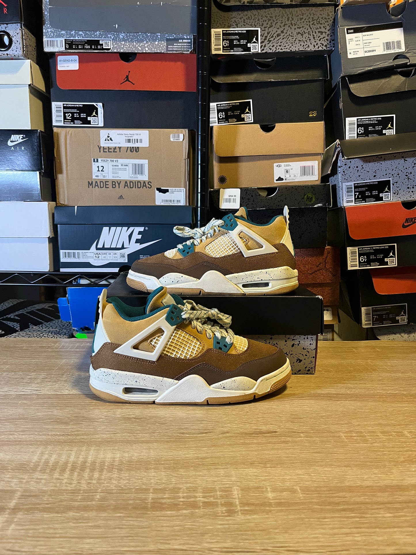 Size 5Y - AJ 4 Cacao Wow