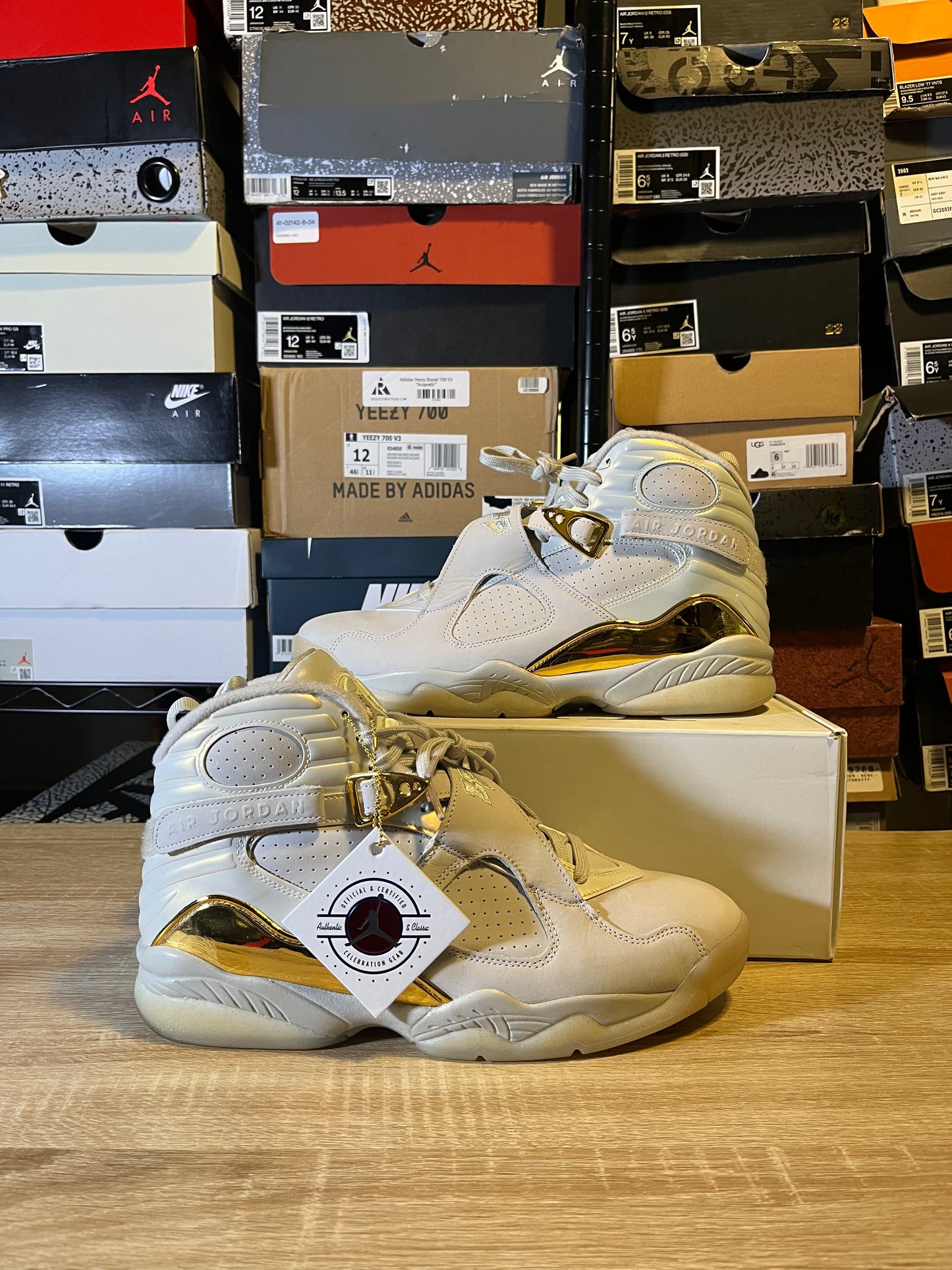 Size 10.5 - AJ 8 Champagne