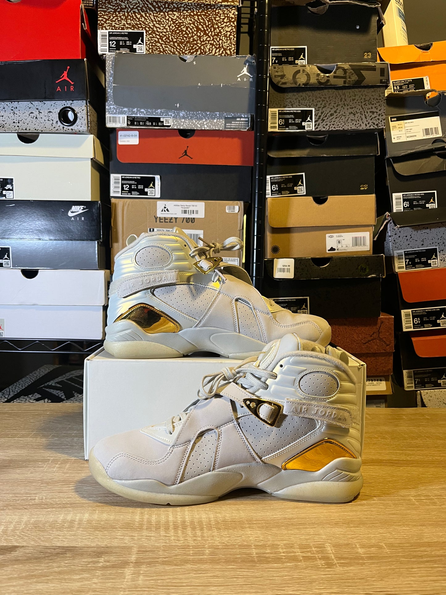 Size 10.5 - AJ 8 Champagne