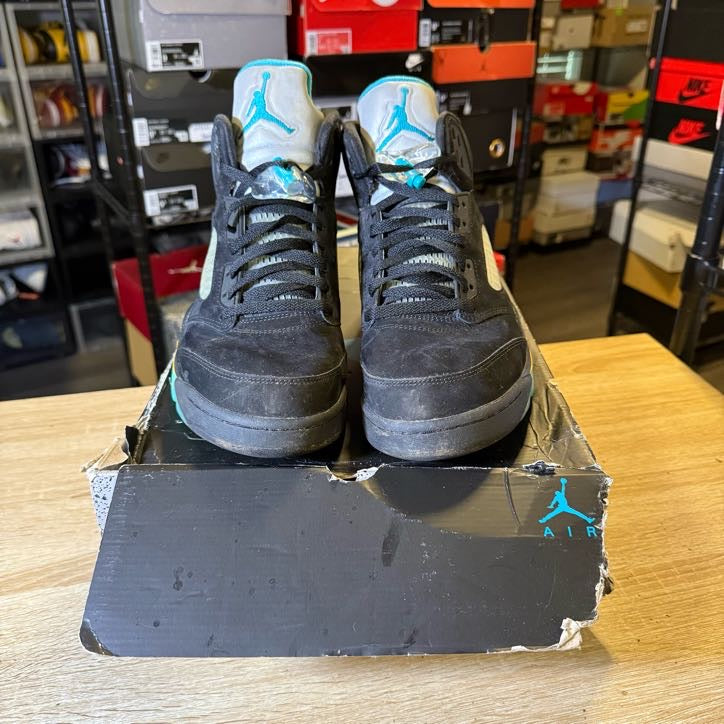 Size 12 - AJ 5 Aqua