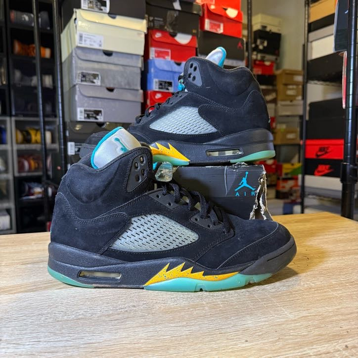 Size 12 - AJ 5 Aqua