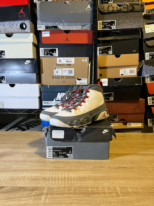Size 5Y – AJ 9 Fire Red