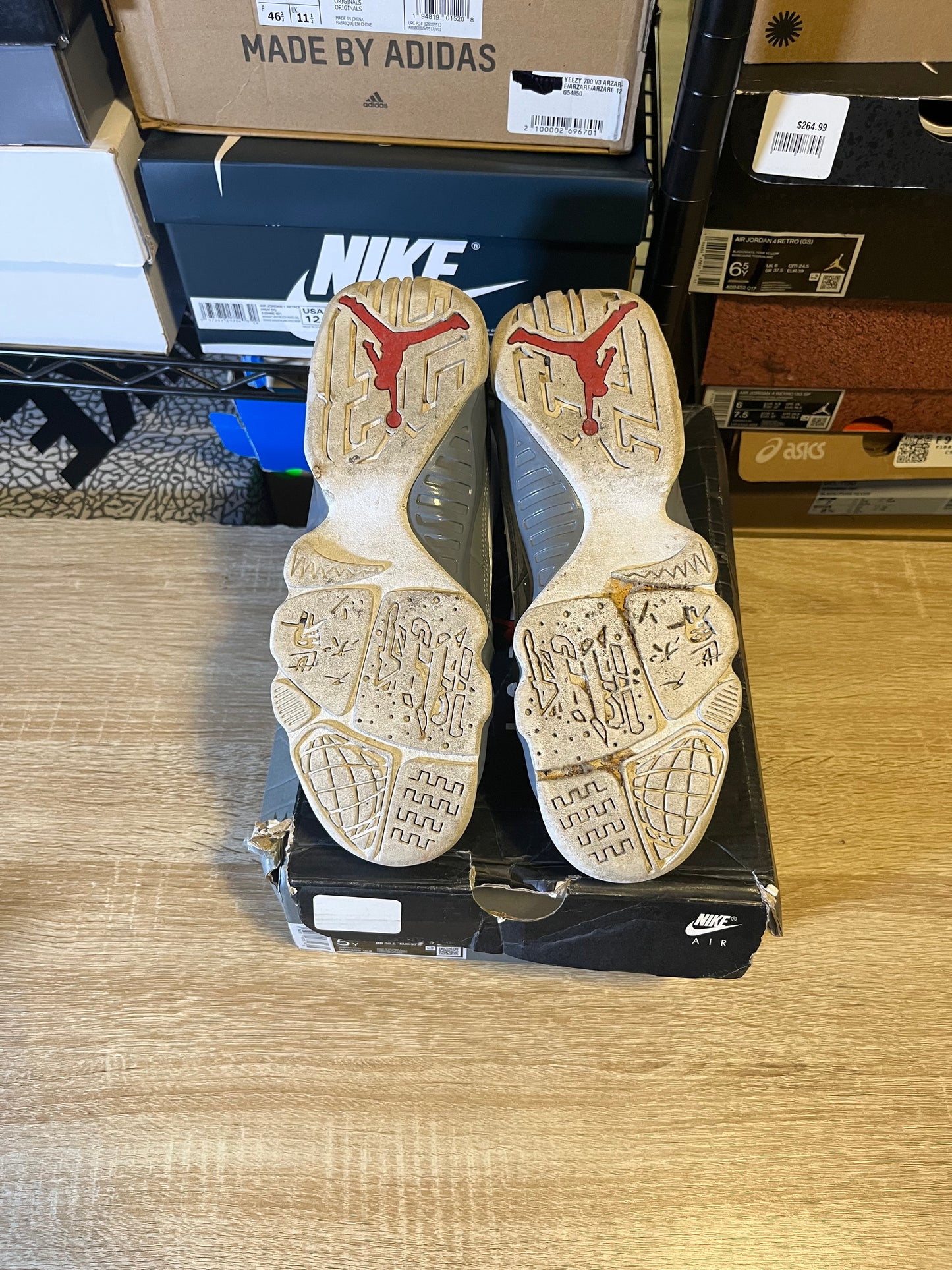 Size 5Y – AJ 9 Fire Red