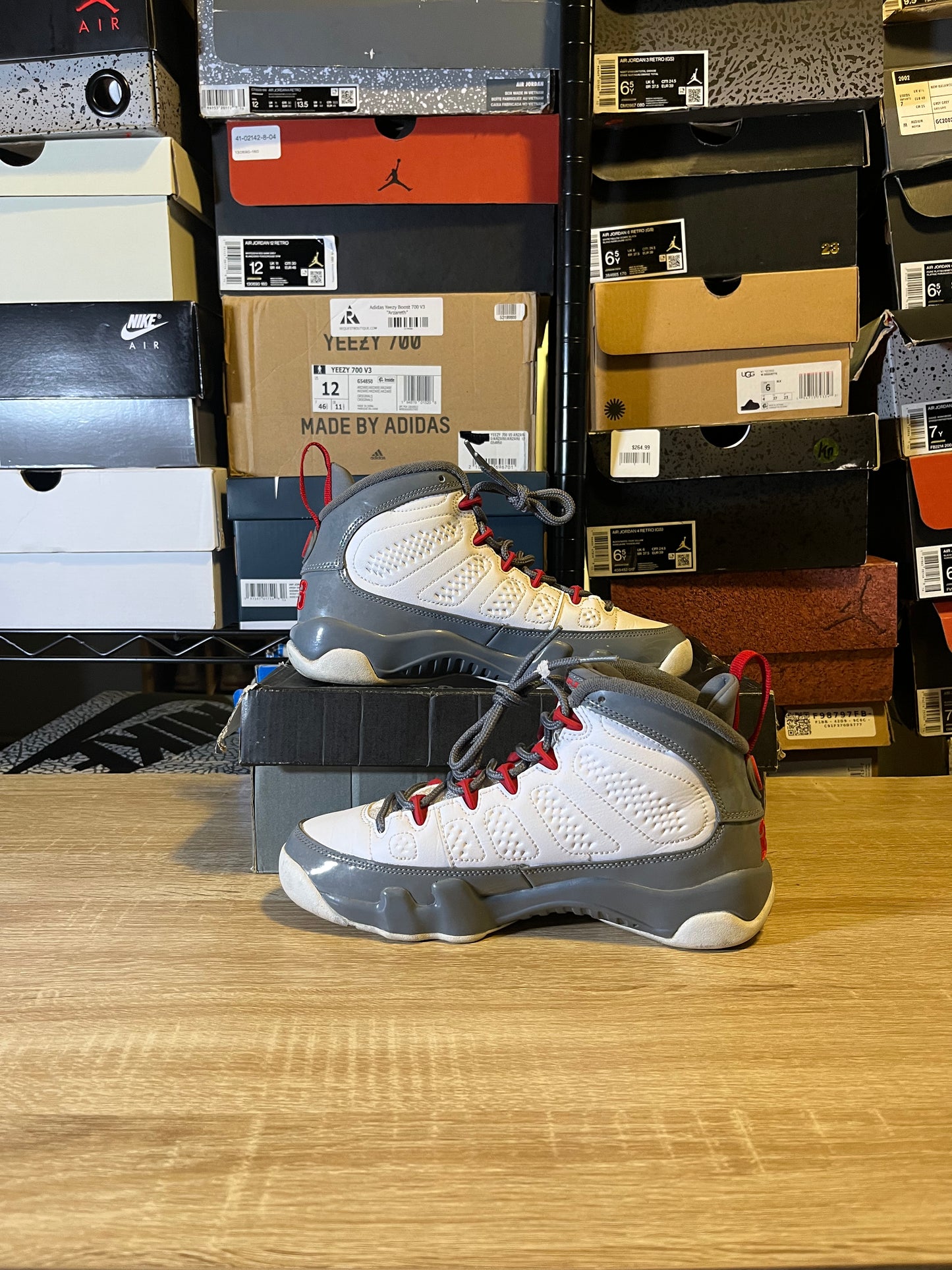 Size 5Y – AJ 9 Fire Red
