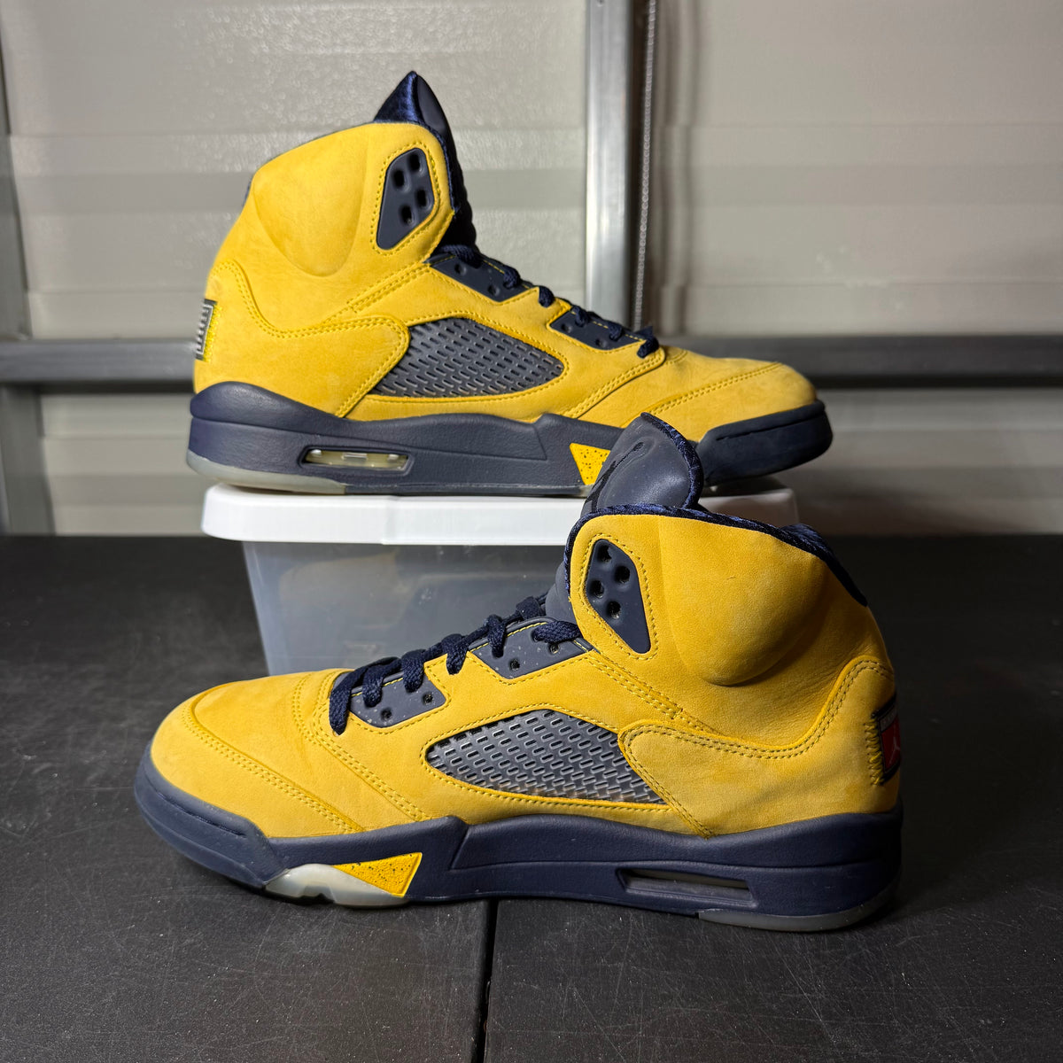 Size 10.5 - AJ 5 Michigan