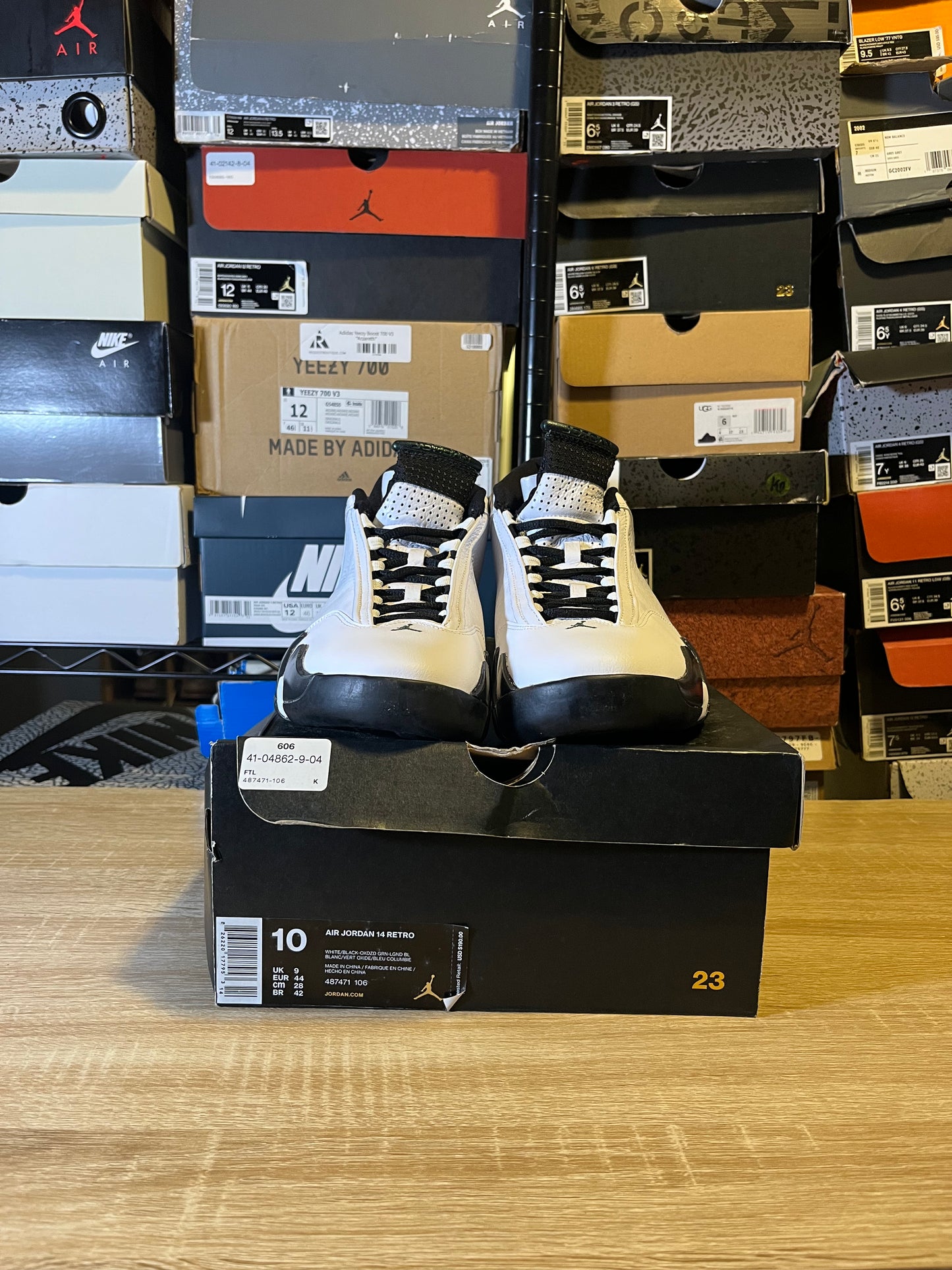 Size 10 – AJ 14 Oxidized Green