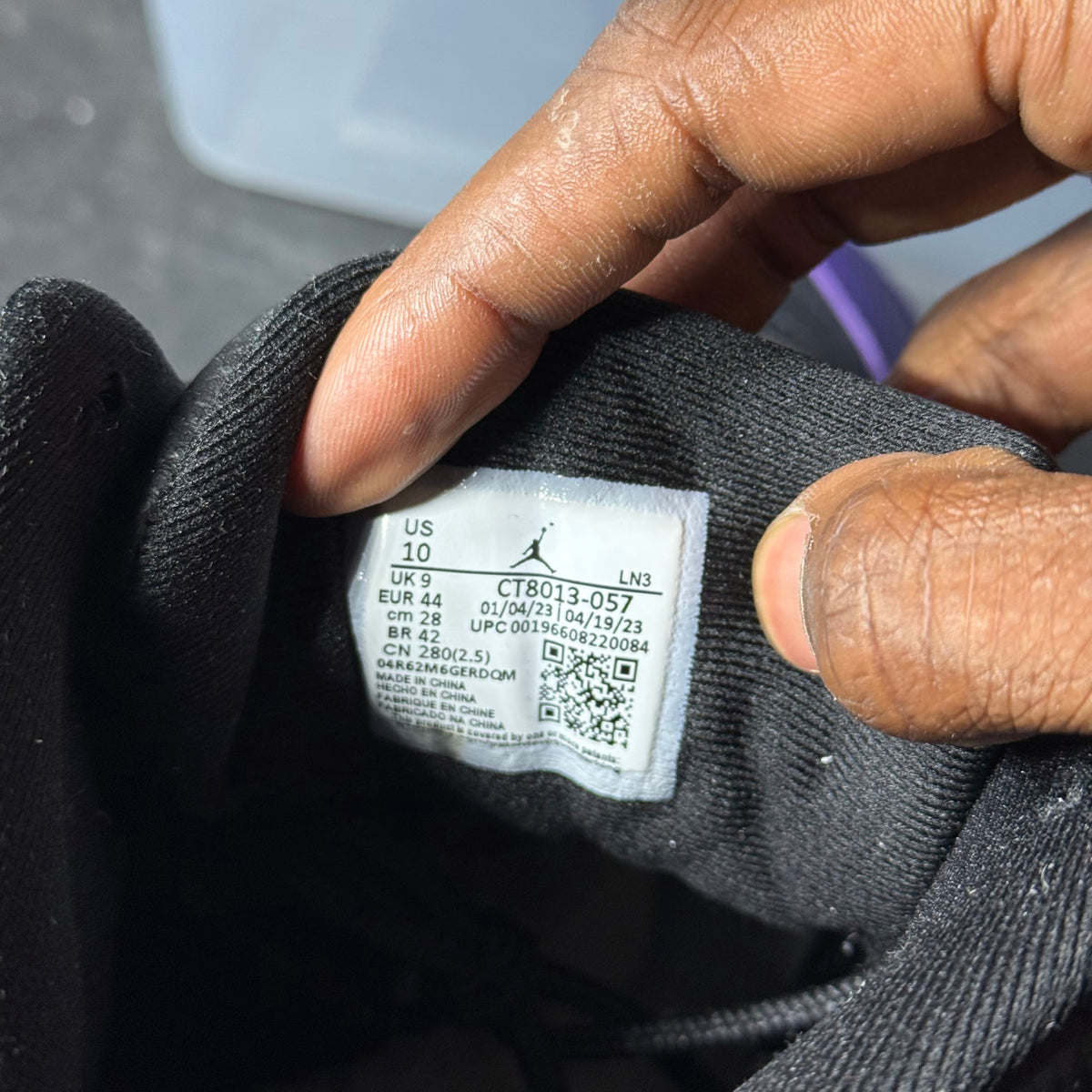 Size 10 - AJ 12 Field Purple