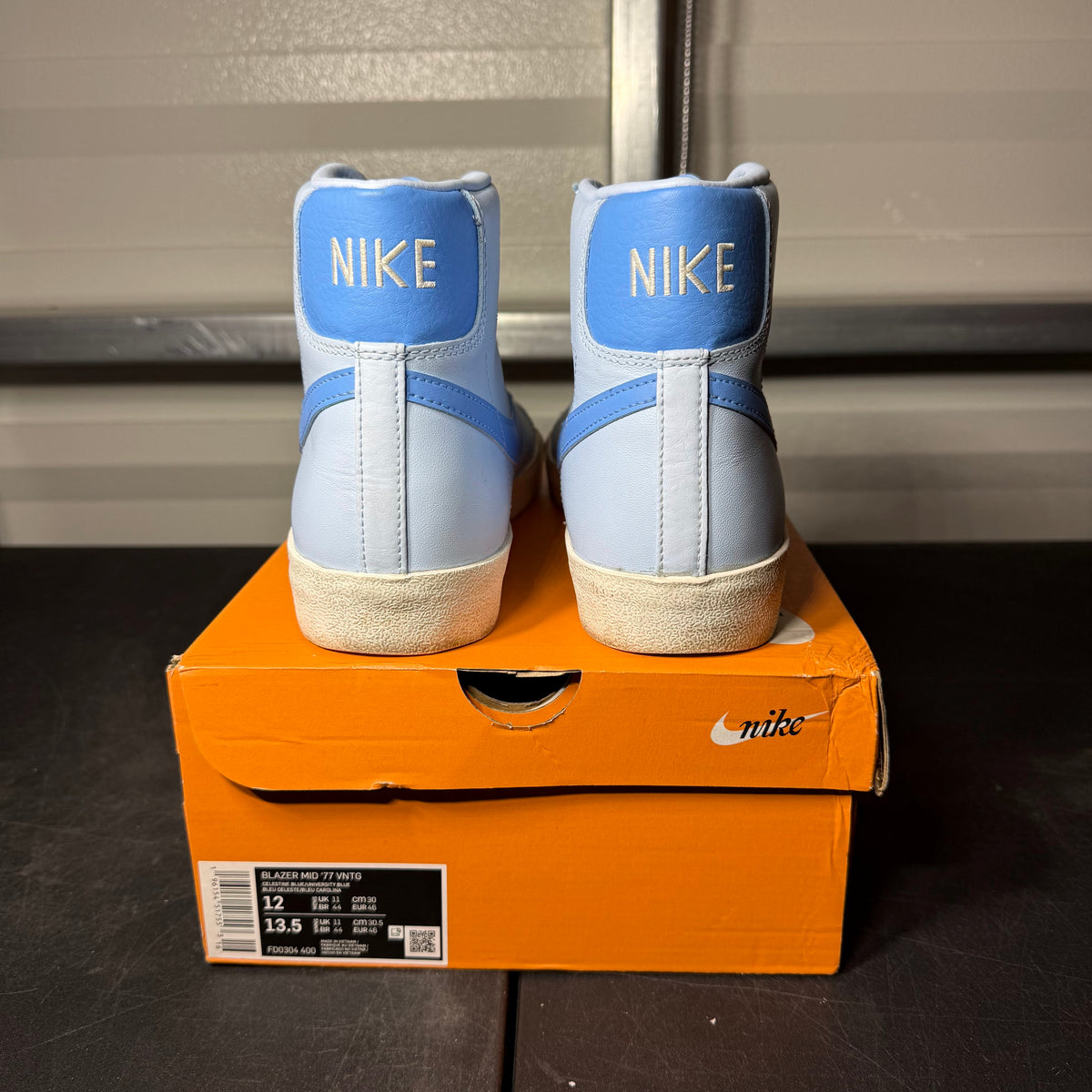 Size 12 - Nike Blazer Mid ’77 Vintage Celestine Blue