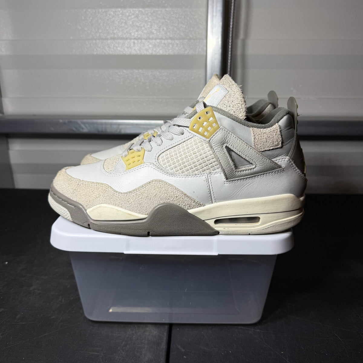 Size 10.5 - AJ 4 Craft Photon Dust