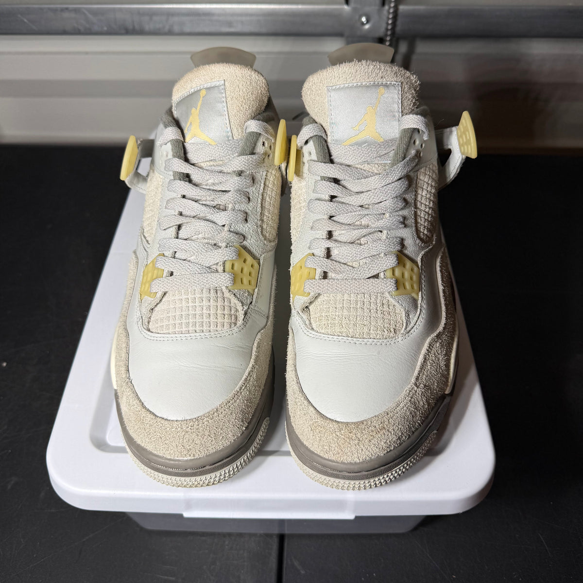 Size 10.5 - AJ 4 Craft Photon Dust