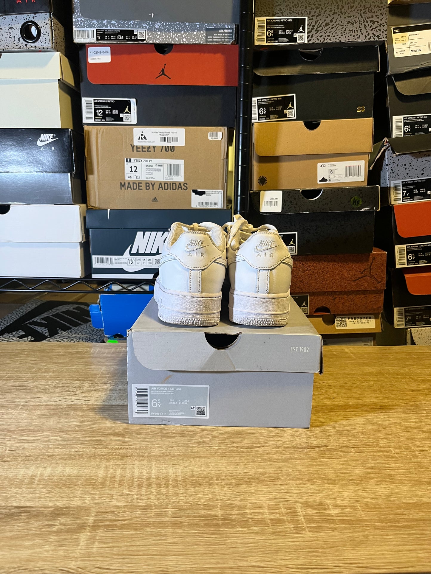 Size 6.5 – AF1 White