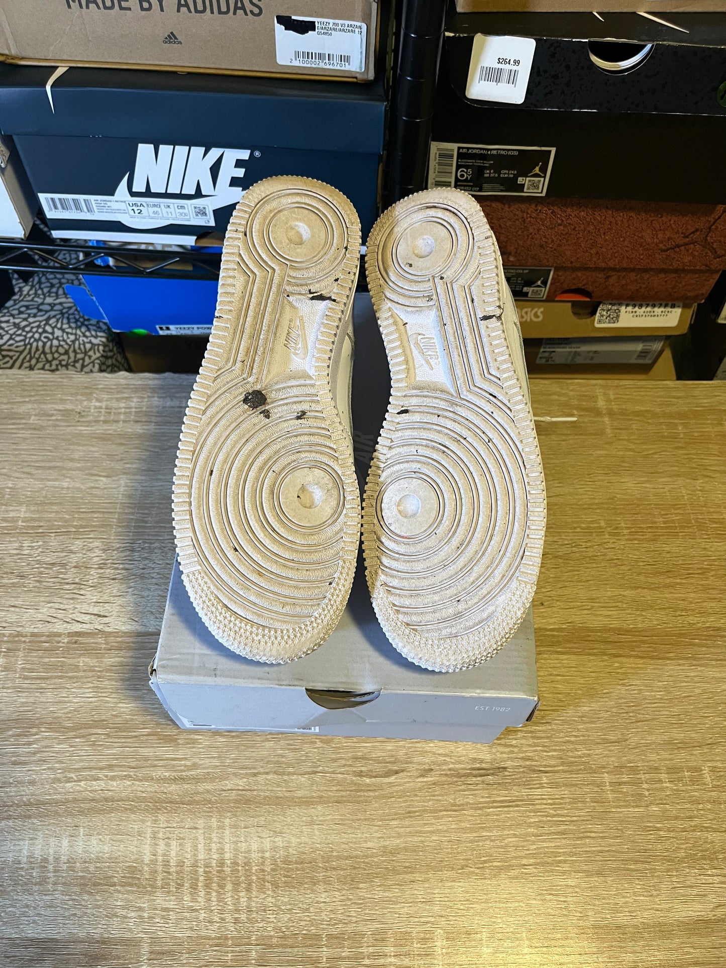 Size 6.5 – AF1 White