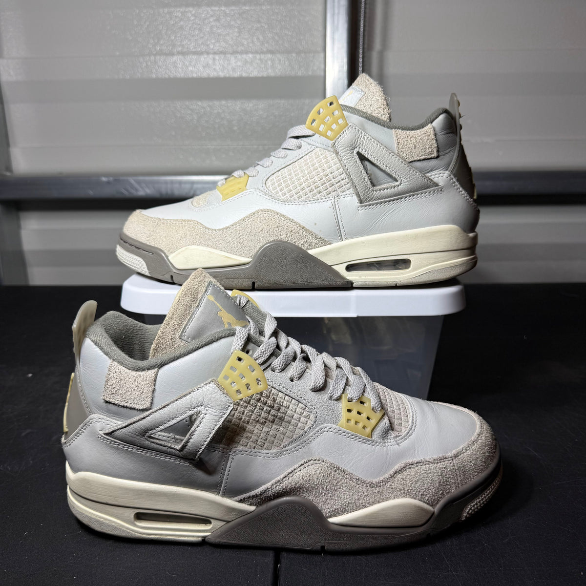 Size 10.5 - AJ 4 Craft Photon Dust