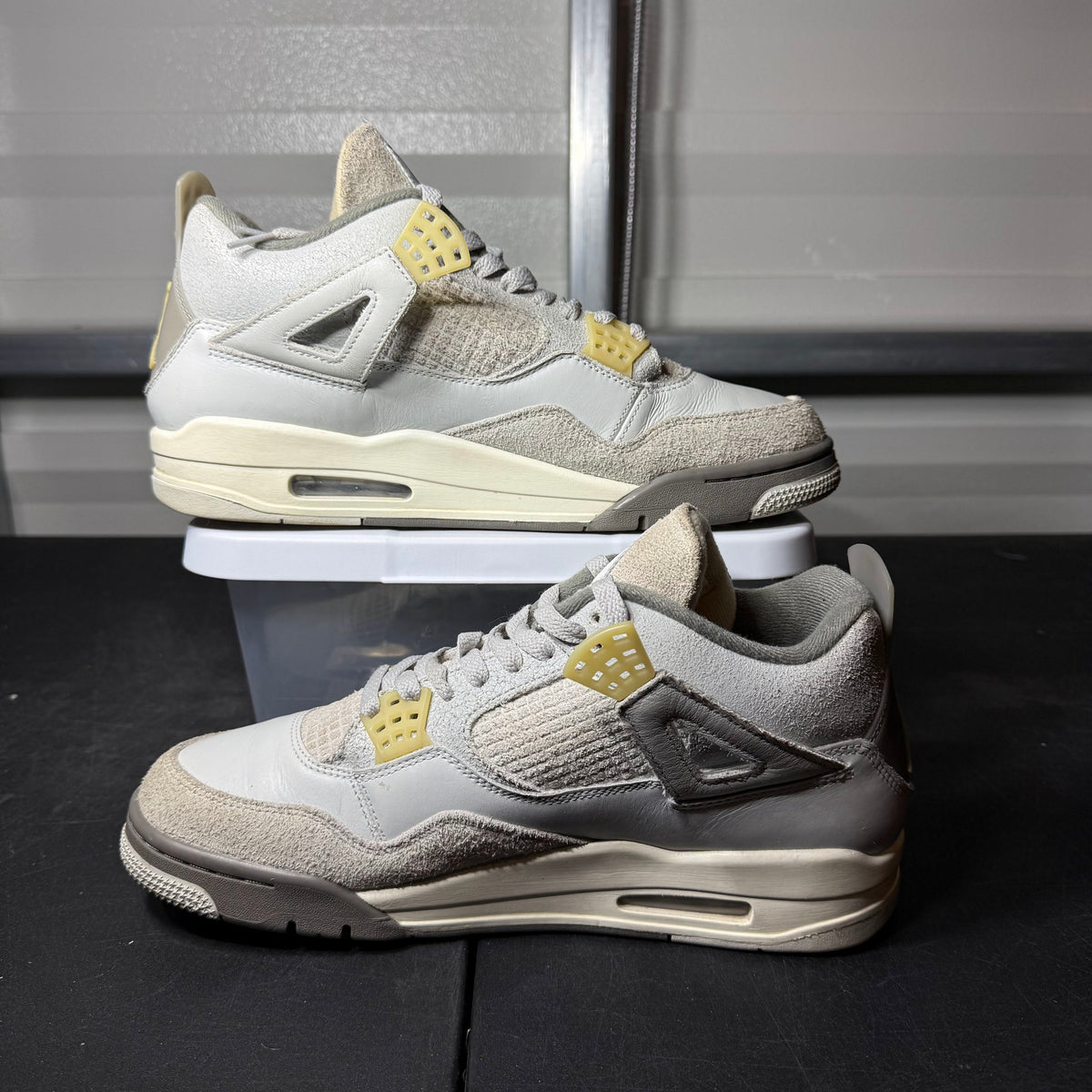 Size 10.5 - AJ 4 Craft Photon Dust