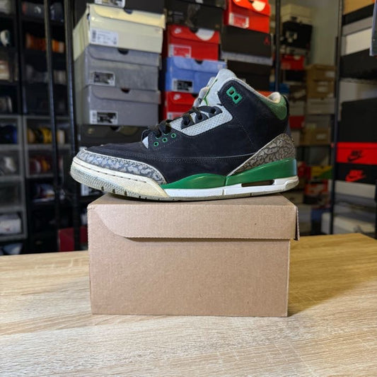 Size 9 - AJ 3 Pine Green