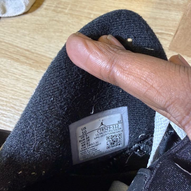 Size 10 - AJ 6 Reverse Oreo