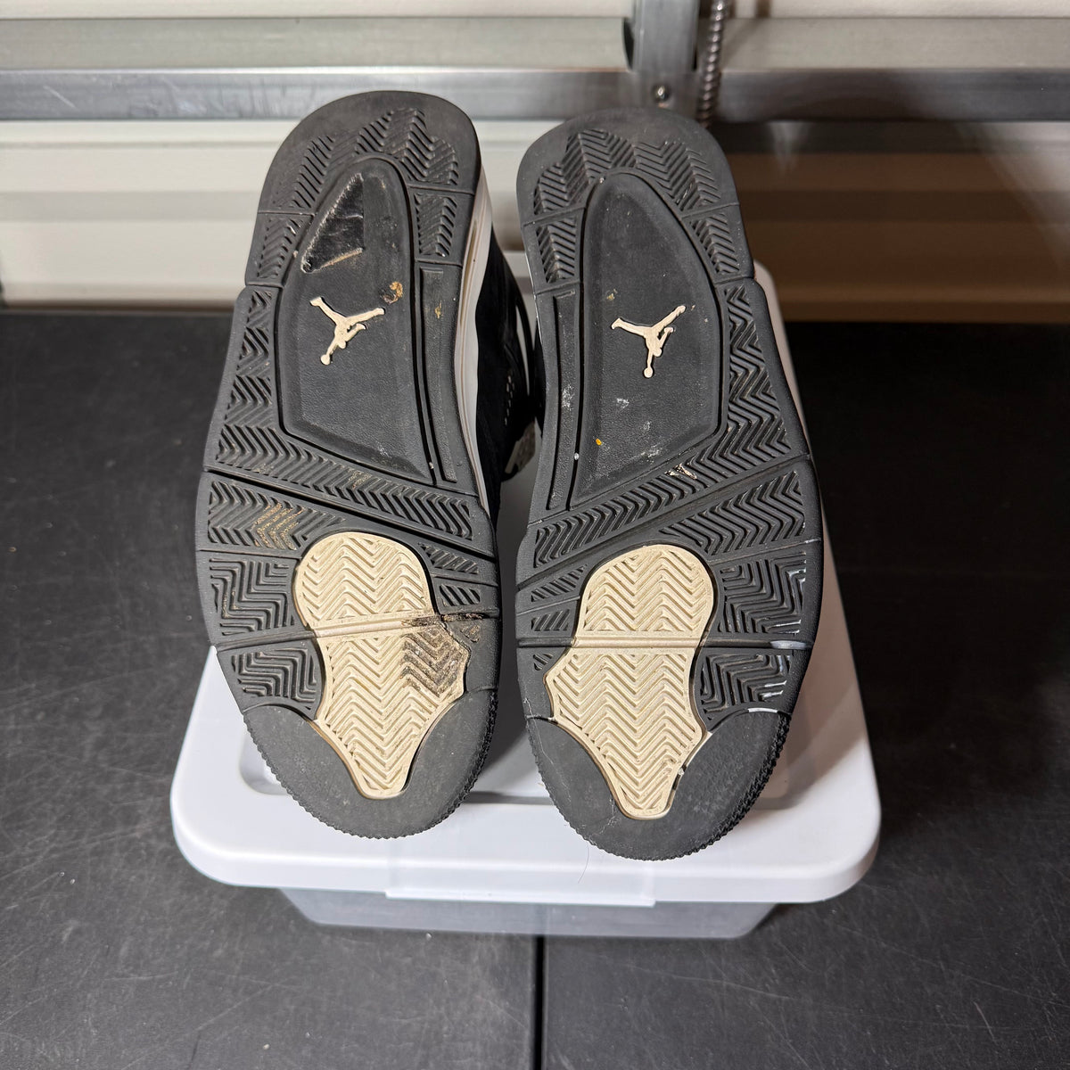 Size 11 - AJ 4 White Thunder