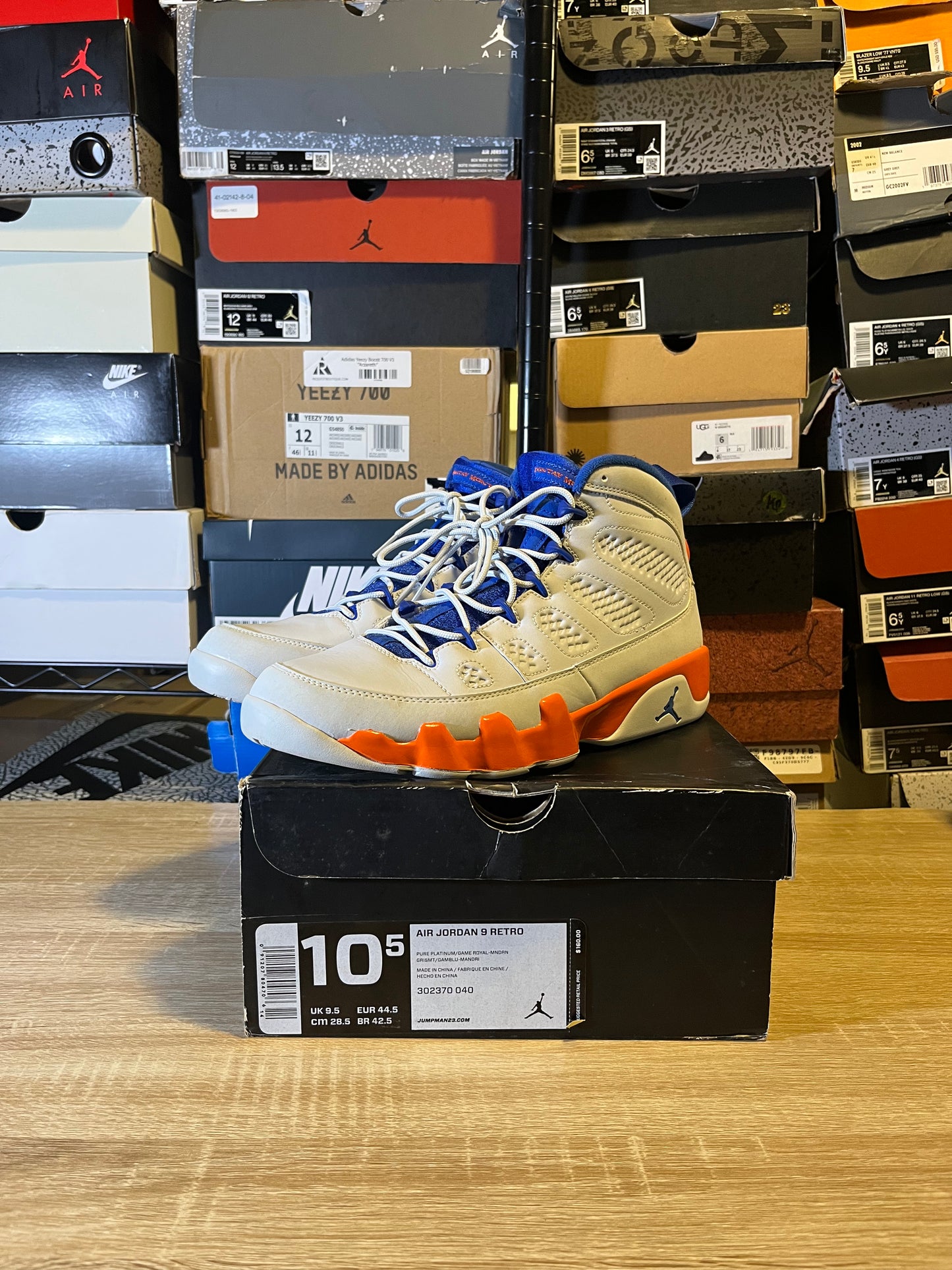 Size 10.5 - AJ 9 Retro Fontay Montana