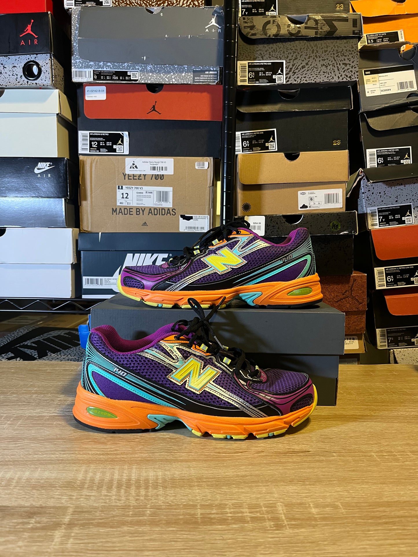Size 9 - NB 740v2 Concord Grape Sun Glow