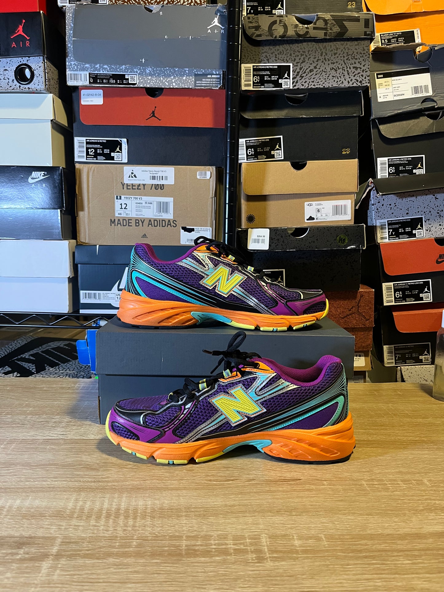 Size 9 - NB 740v2 Concord Grape Sun Glow