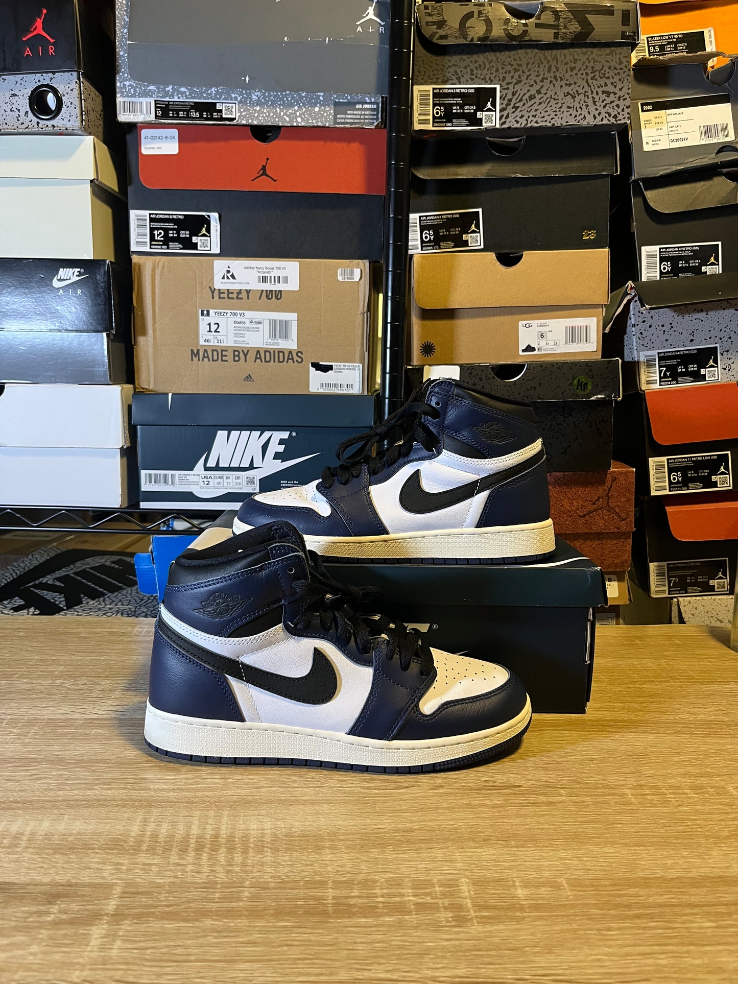Size 7Y - AJ 1 Midnight