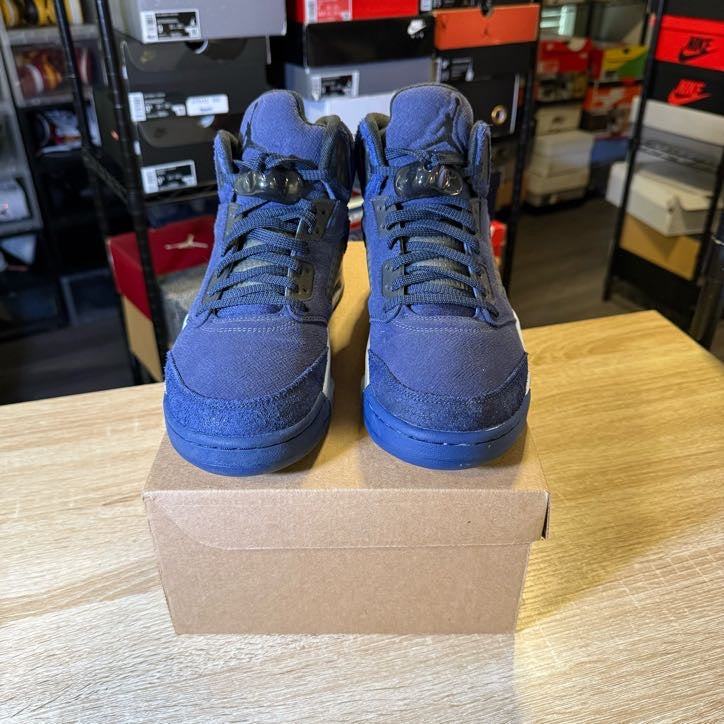 Size 9.5 - AJ 5 Midnight Navy