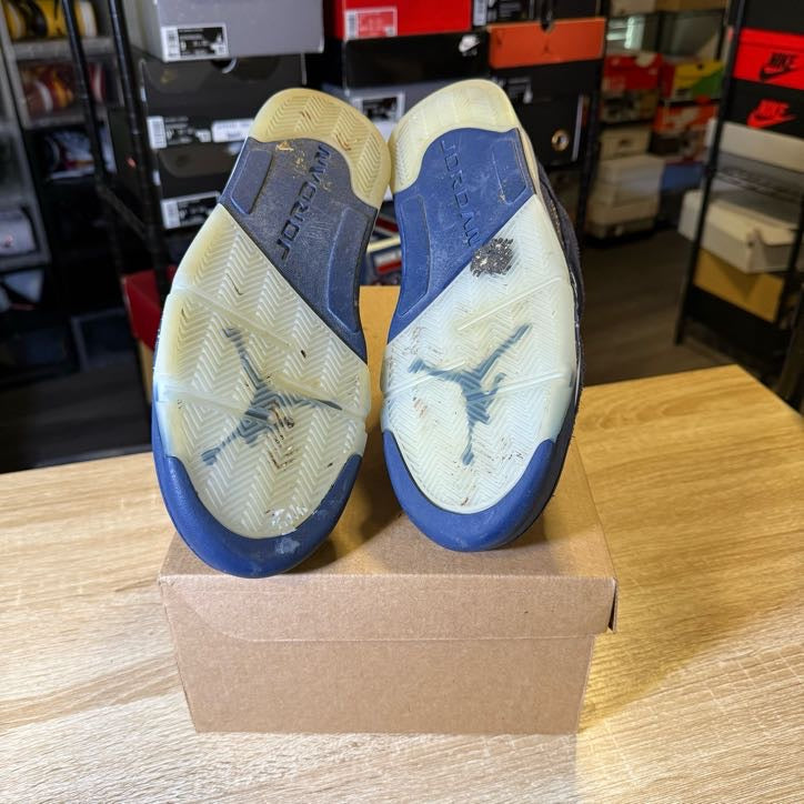 Size 9.5 - AJ 5 Midnight Navy
